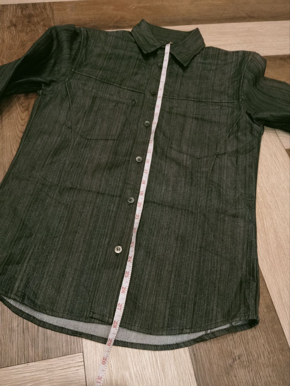 Issey Miyake VINTAGE TETE HOMME DENIM SHIRT SIZE L Size US L / EU 52-54 / 3 - 7 Thumbnail