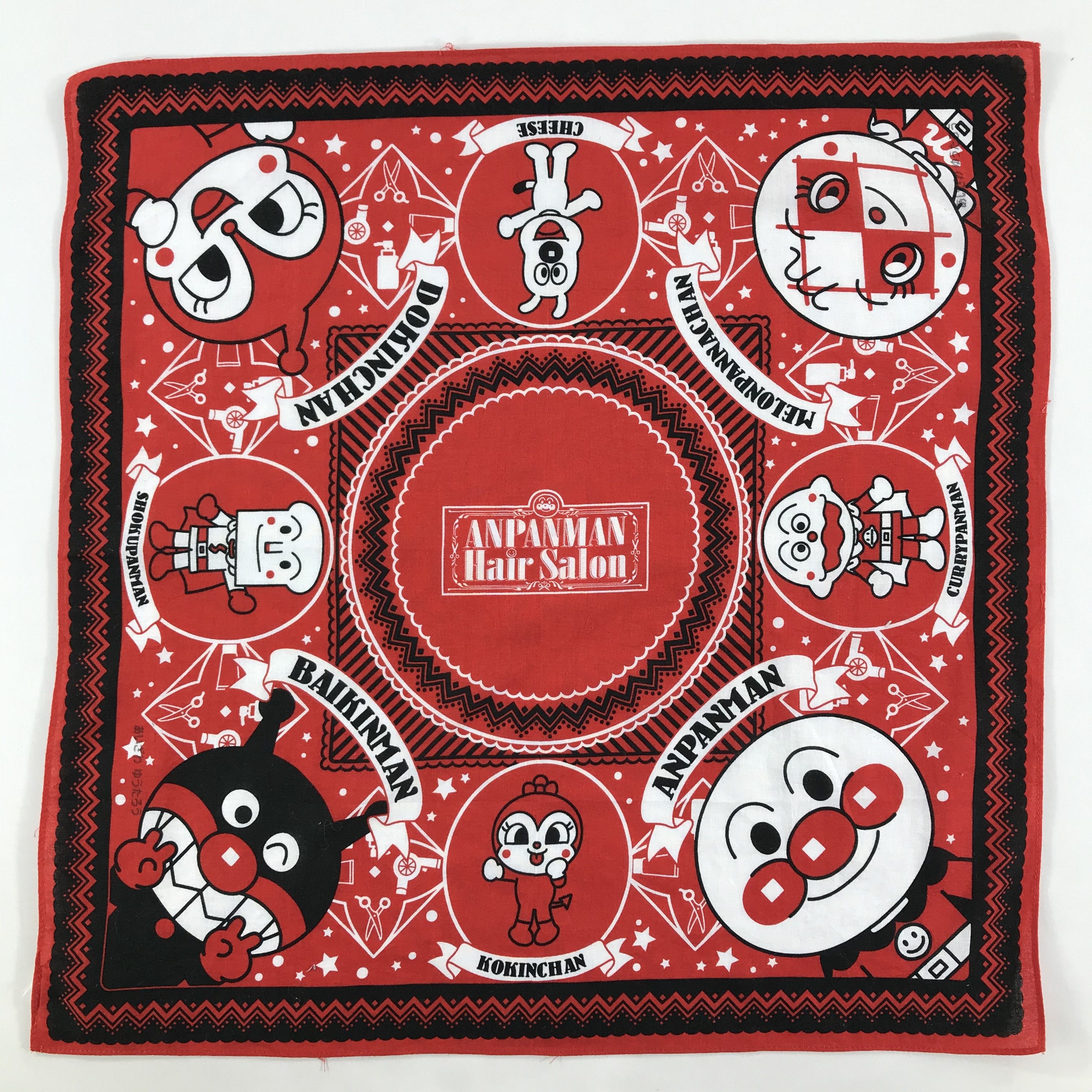 Anime × Japanese Brand × Vintage Anpanman Bandana / Handkerchief / Neckerchief - S1896 Size ONE SIZE - 1 Thumbnail