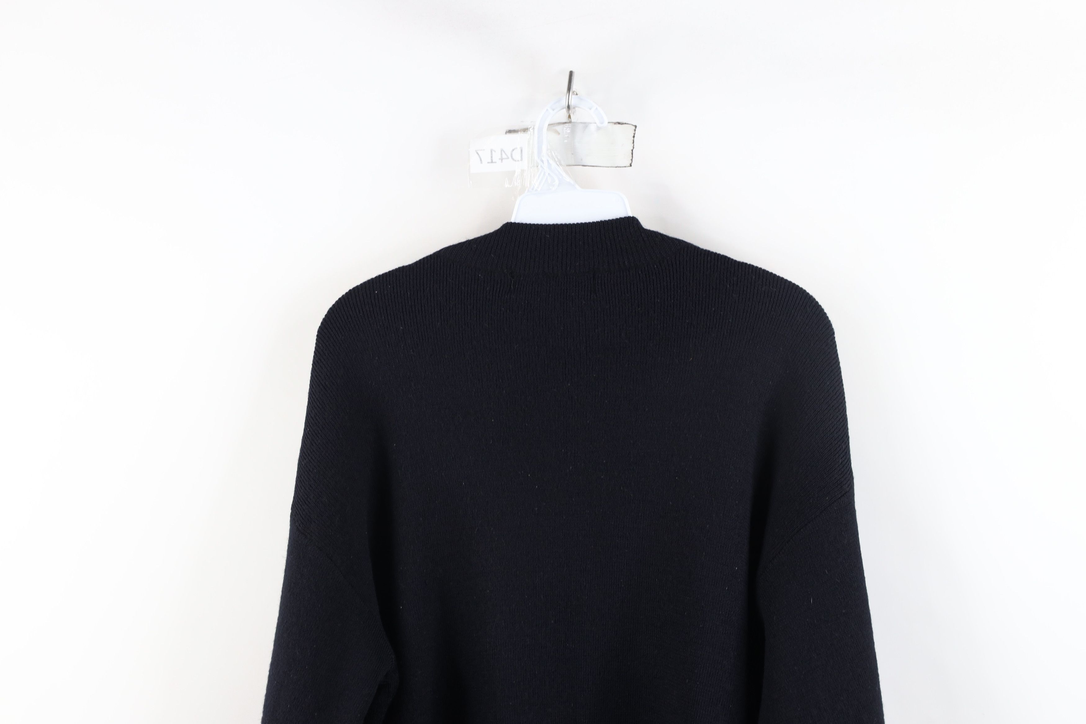 Vintage Vintage 90s Streetwear Wool Blend Knit Mock Neck Sweater Size US M / EU 48-50 / 2 - 11 Thumbnail