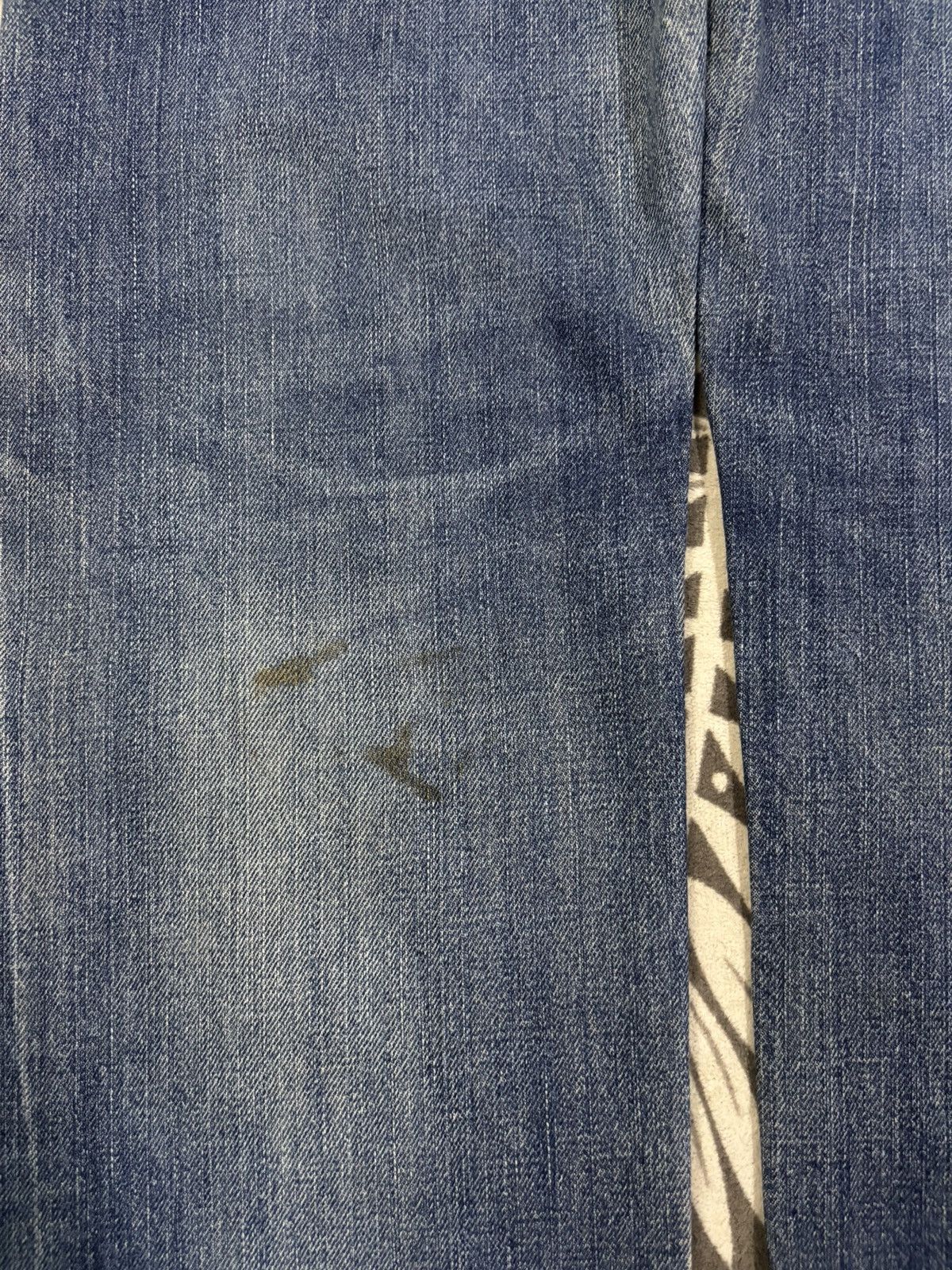 Levi's Vintage 90s Levis 502 Big E Selvedge Distressed Grunge Jeans Size US 29 - 17 Thumbnail