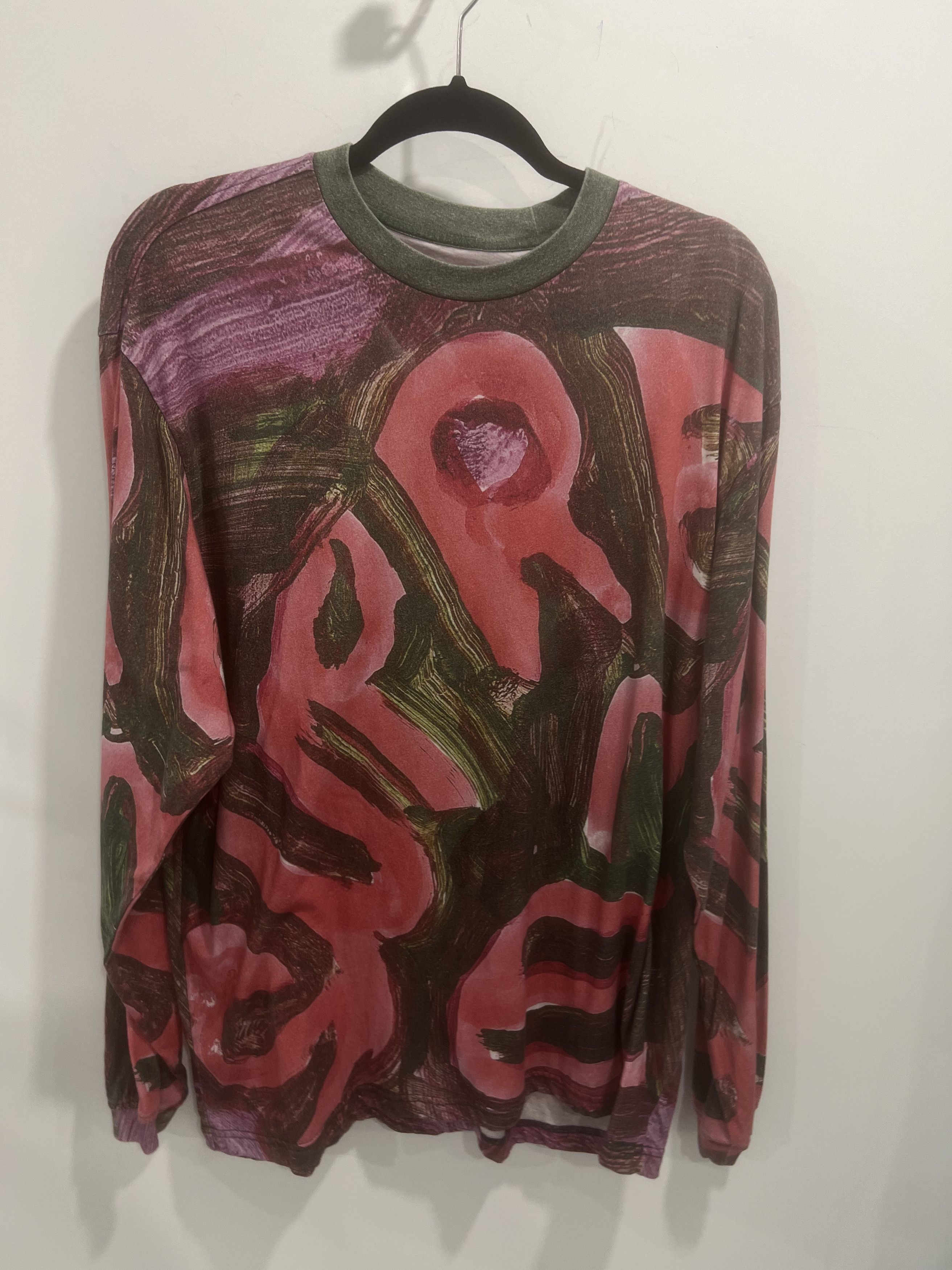 Supreme Supreme Mens Paint Long Sleeve Shirt Size US L / EU 52-54 / 3 - 2 Thumbnail