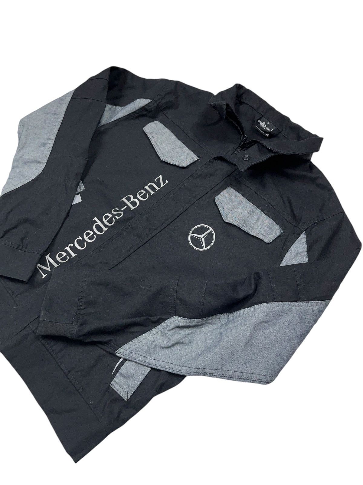Mercedes-Benz × Vintage Vintage Mercedes Benz Big Logo Jacket y2k Size US M / EU 48-50 / 2 - 3 Thumbnail