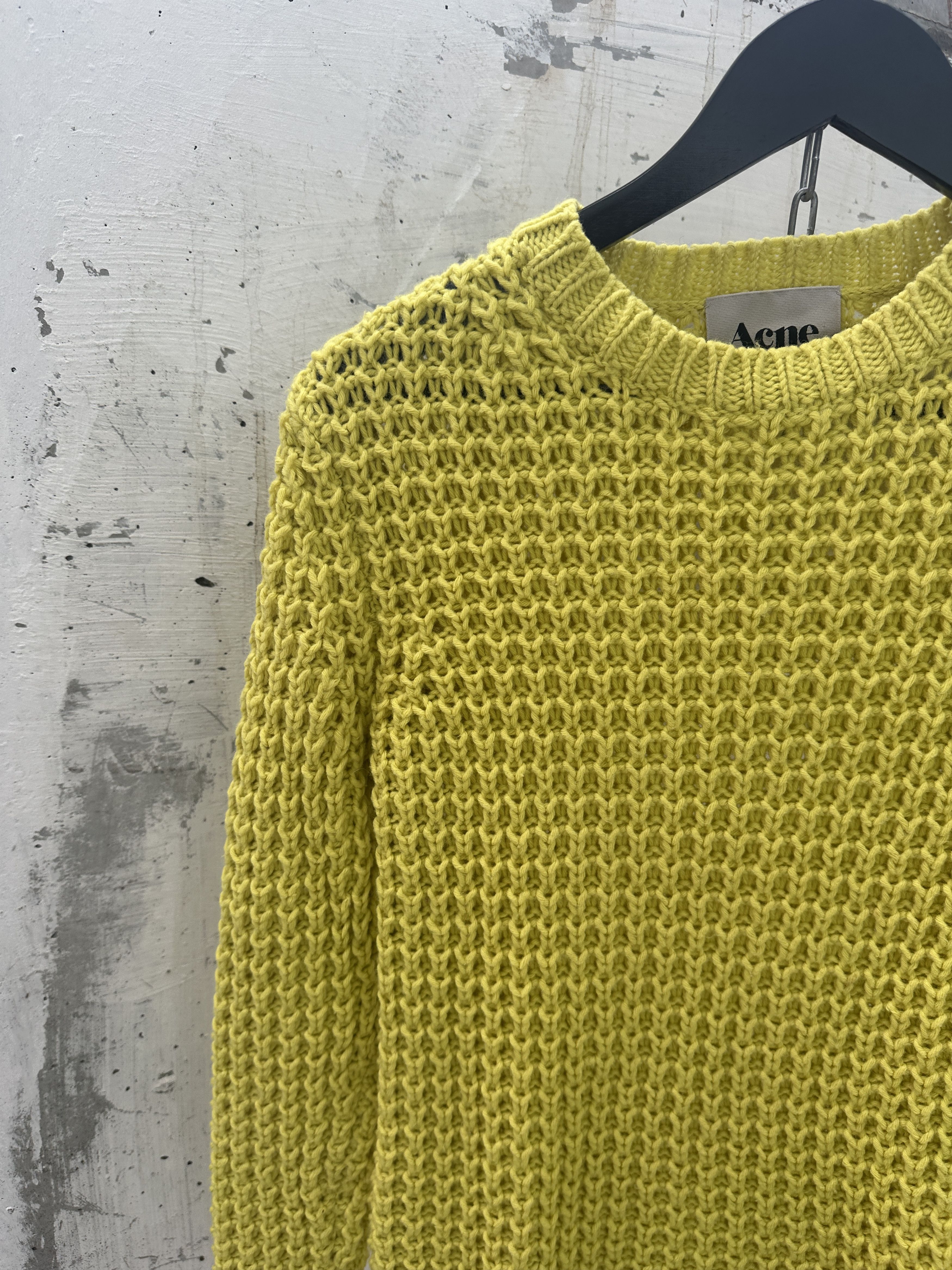 Acne Studios Acne Lina Pineapple Paw12 Sweater Jumper Size XS / US 0-2 / IT 36-38 - 2 Thumbnail