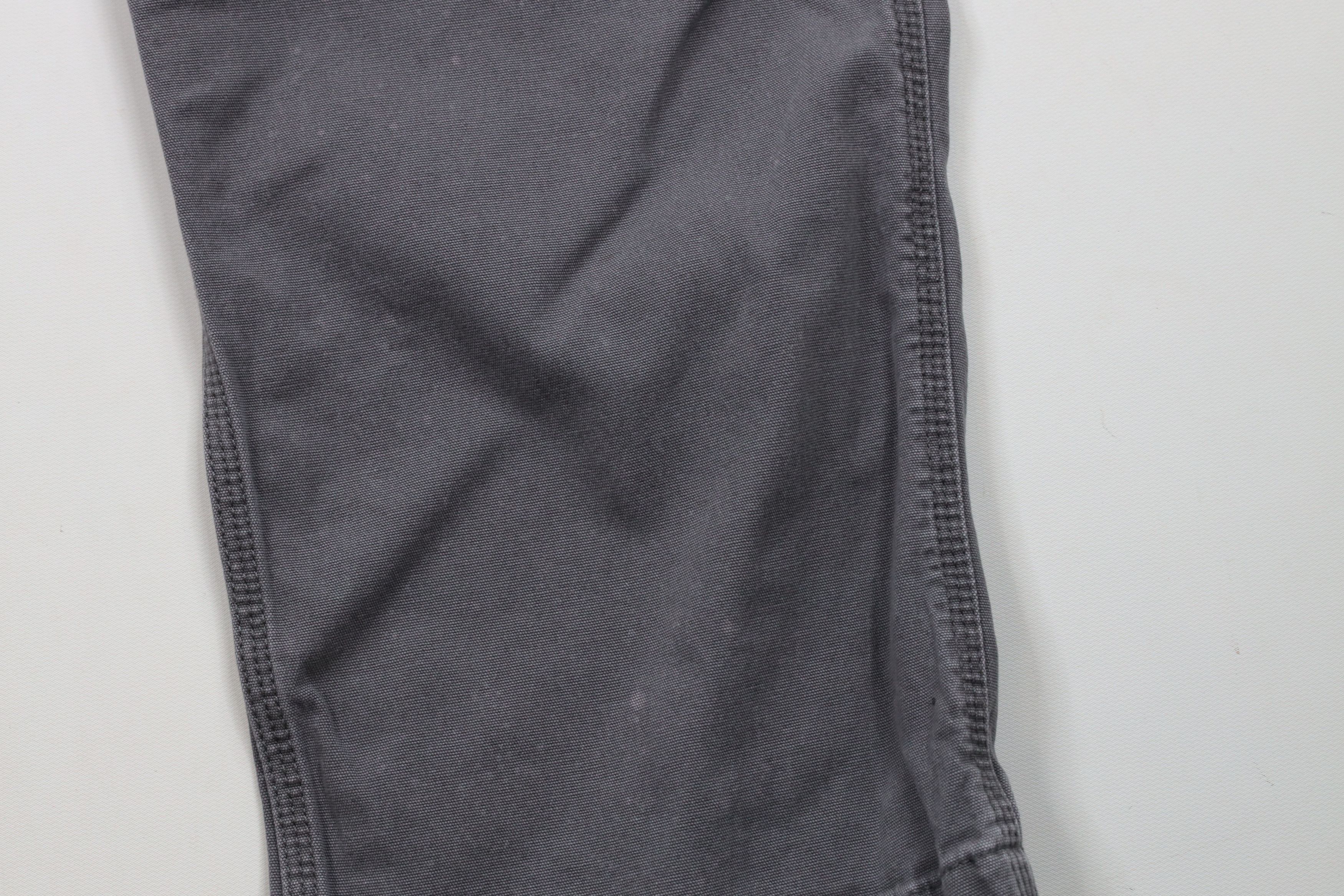 Carhartt × Vintage Vintage Carhartt Relaxed Fit Wide Leg Dungaree Pants Gray Size US 40 / EU 56 - 5 Thumbnail