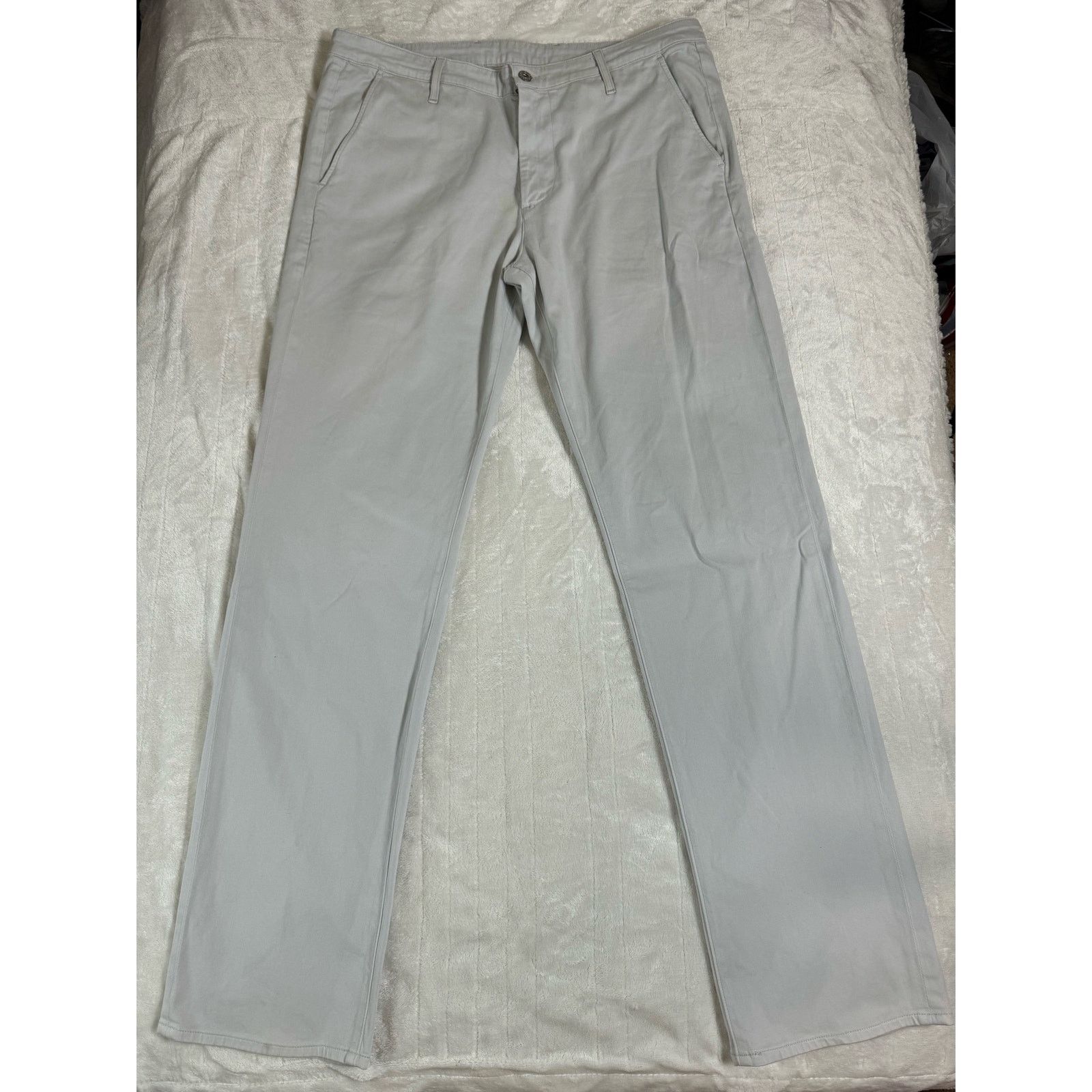 AG Adriano Goldschmied Adriano Goldschmied AG The Lux Khaki StyleTailored Mens 36R Size US 36 / EU 52 - 1 Thumbnail