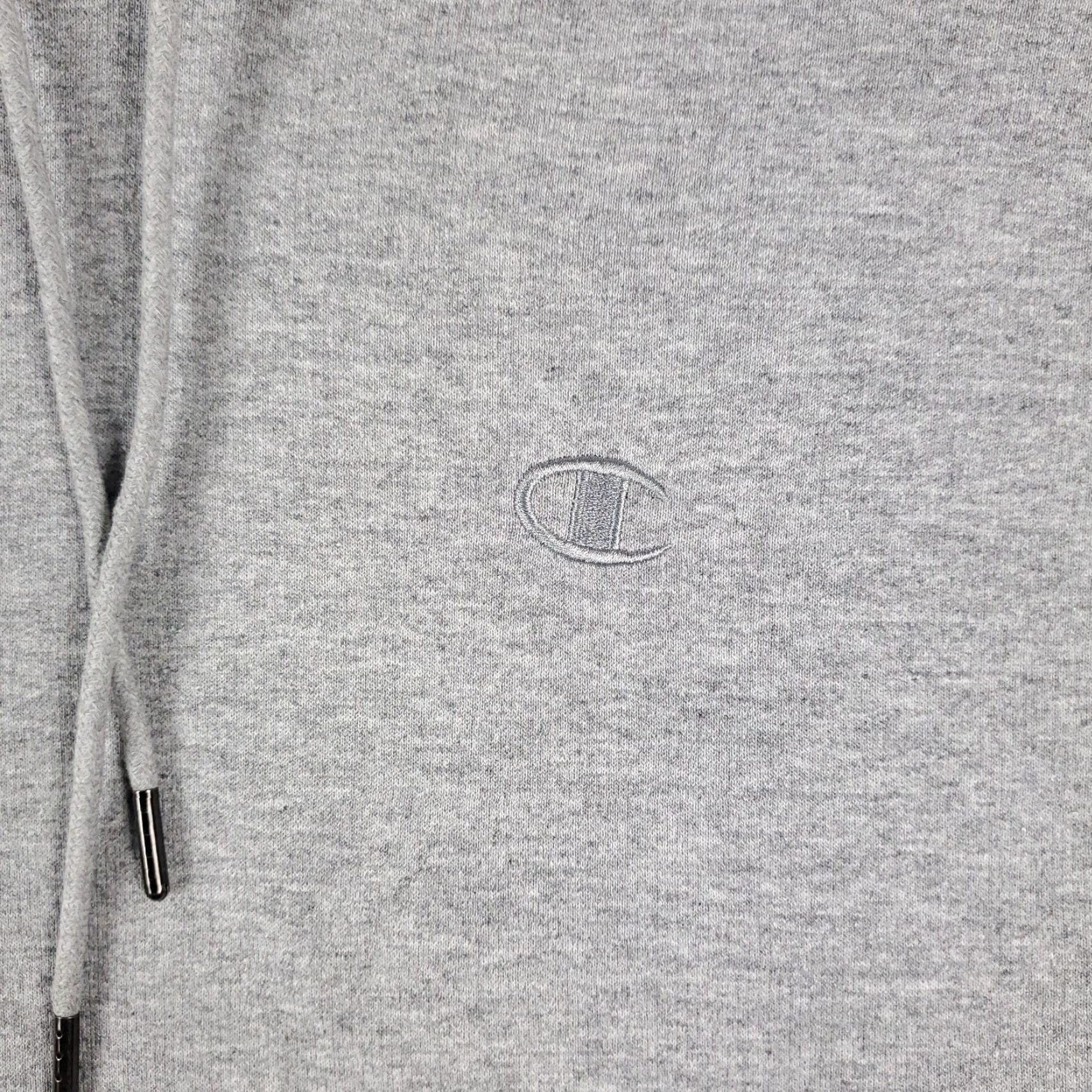 Champion VINTAGE Champion Hoodie Pullover Mens Medium Gray Casual All Seasons Sports Logo Size US M / EU 48-50 / 2 - 2 Thumbnail