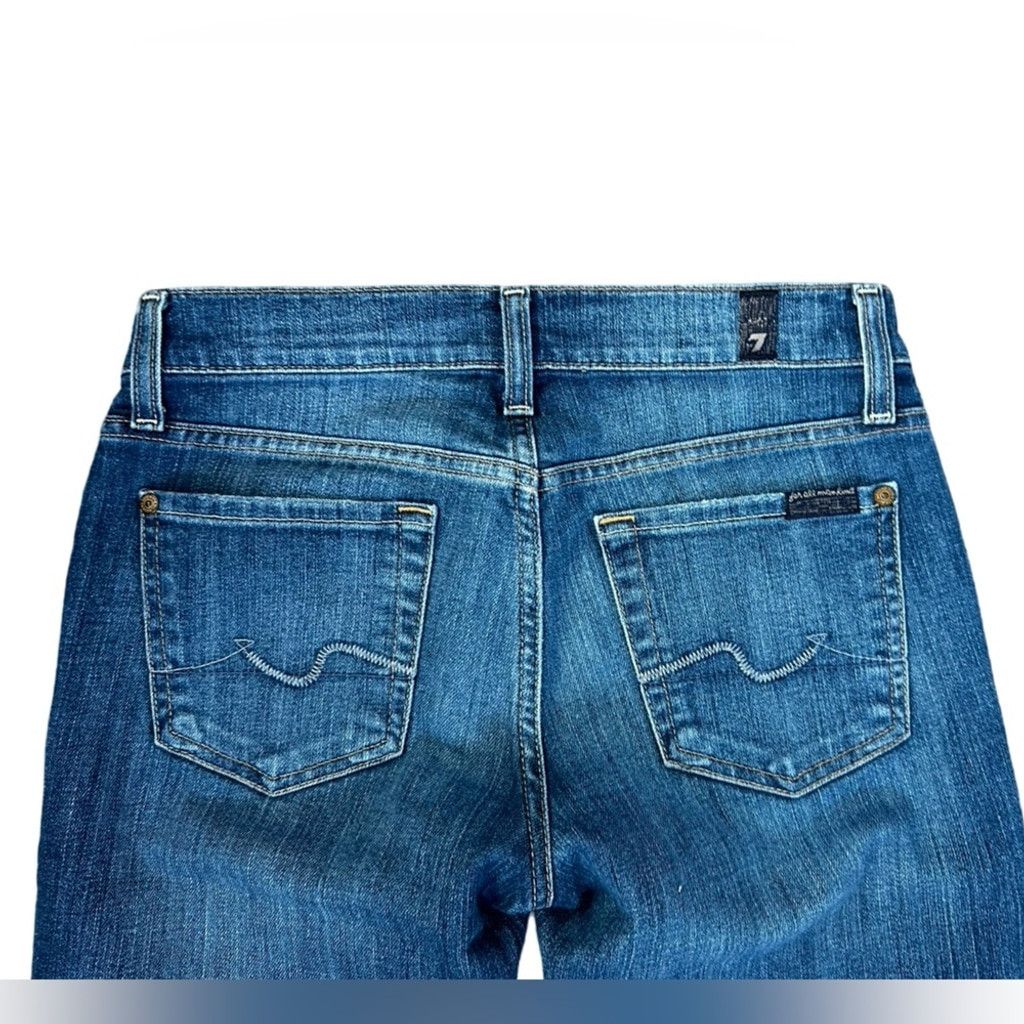 7 For All Mankind NWOT 7 For All Mankind ROXANNE Jeans BLUE Women’s Size 25. Size 25" / US 0 / IT 36 - 6 Thumbnail