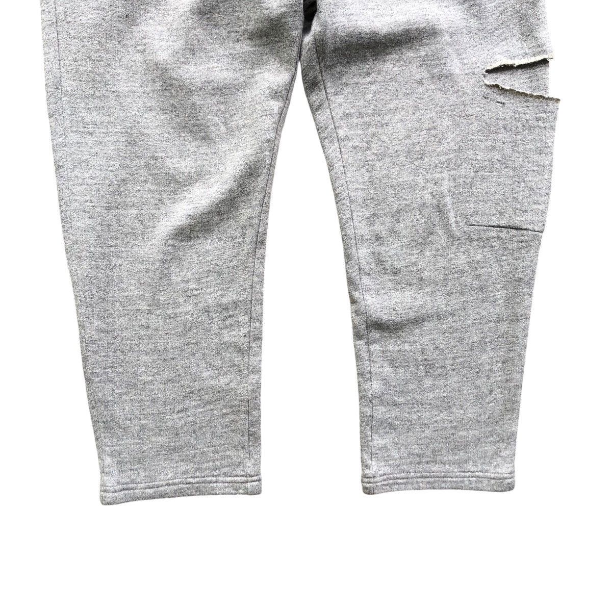 Number (N)ine × Undercover Vintage UNDERCOVER heathered with heat cut pocket sweatpant Size US 31 - 4 Thumbnail
