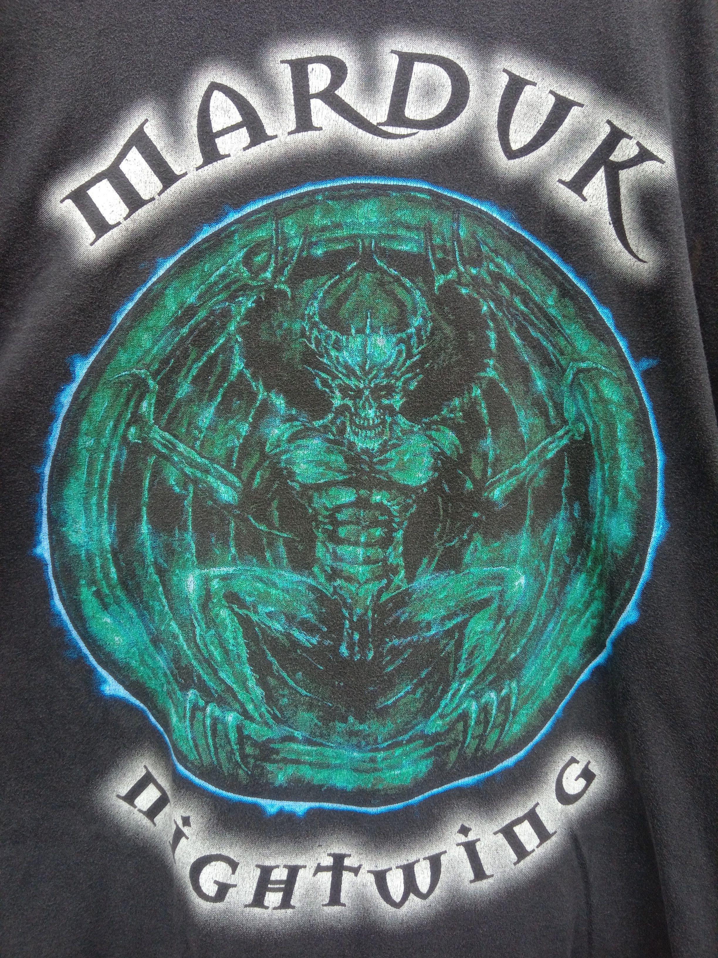 Band Tees × Vintage Vintage MARDUK nightwing Size US XL / EU 56 / 4 - 2 Thumbnail