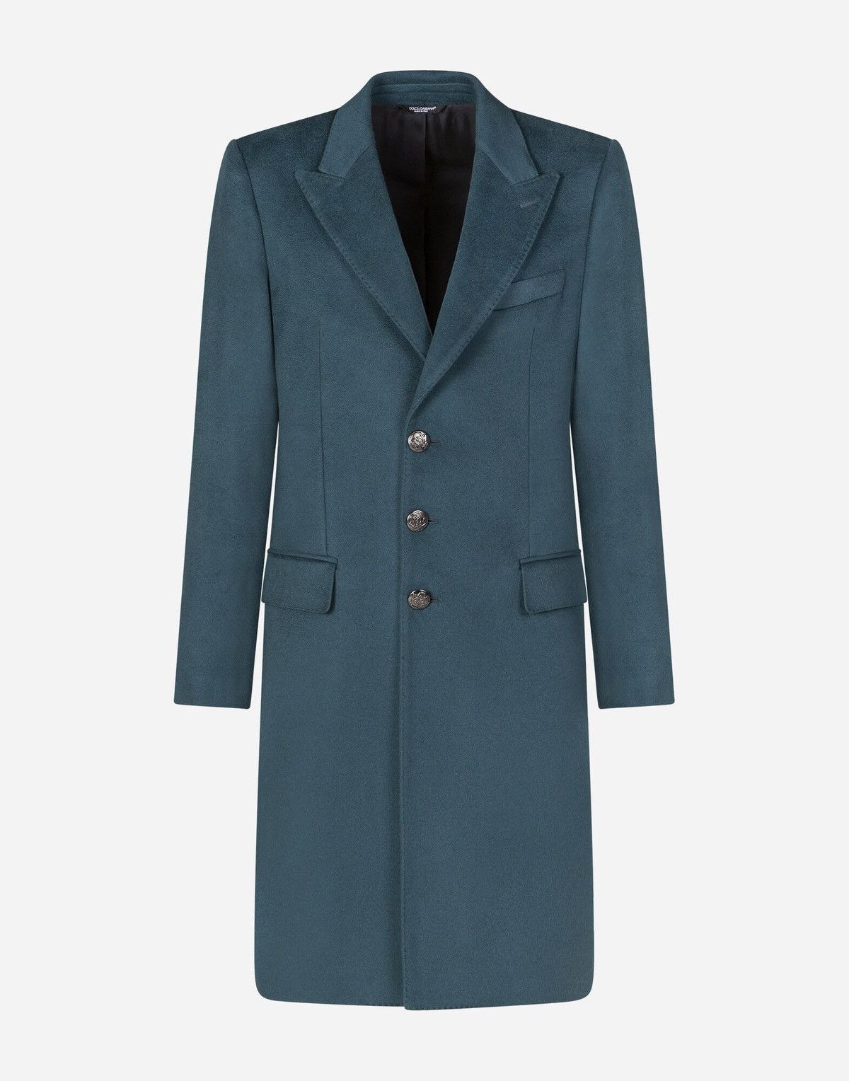 Dolce & Gabbana NWT! $7250 Dolce Gabbana 100% Cashmere Coat Metal Button Size US XL / EU 56 / 4 - 1 Thumbnail