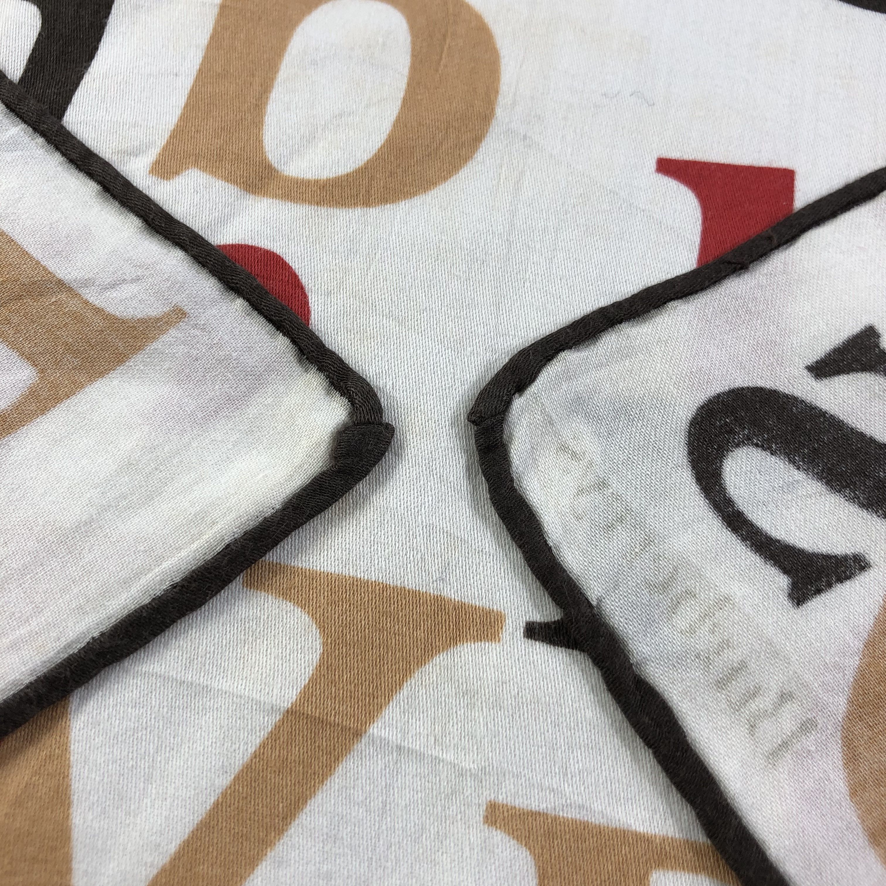 Burberry Burberrys Scrabbles Handkerchief Neckerchief Bandana H1479 Size ONE SIZE - 5 Thumbnail