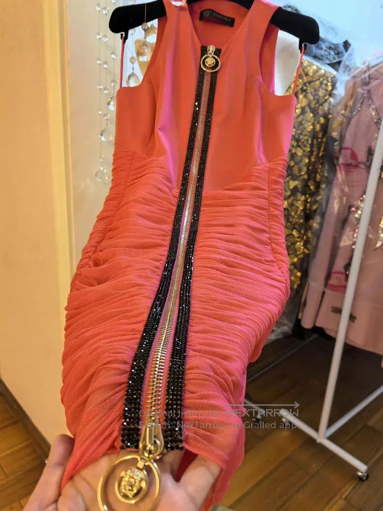 Versace Versace Mesh dress Size M / US 6-8 / IT 42-44 - 3 Thumbnail