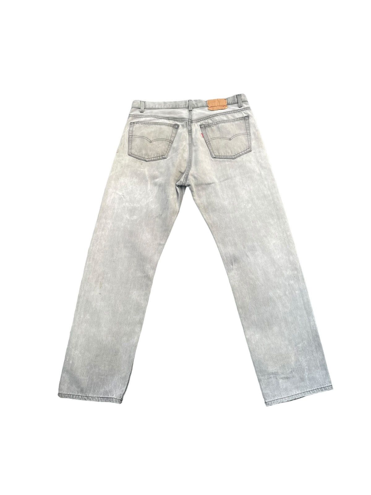 Levi's × Vintage Vintage 1993 Levis 501 e Faded Distresed Denim Size US 37 - 8 Thumbnail