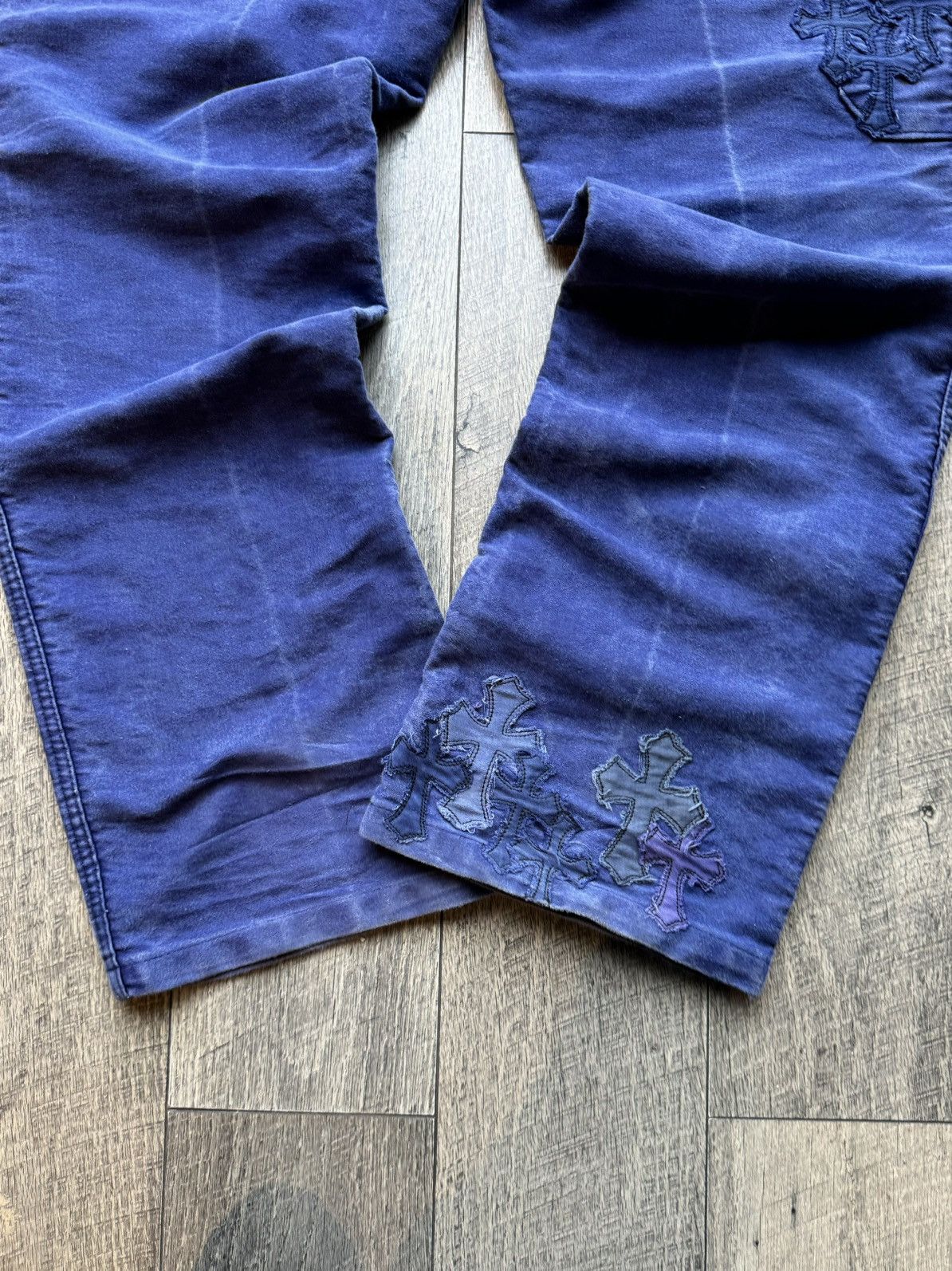 Chrome Hearts Chrome Hearts 30’s French Blue Work Pants - 34 Size US 34 / EU 50 - 22 Thumbnail