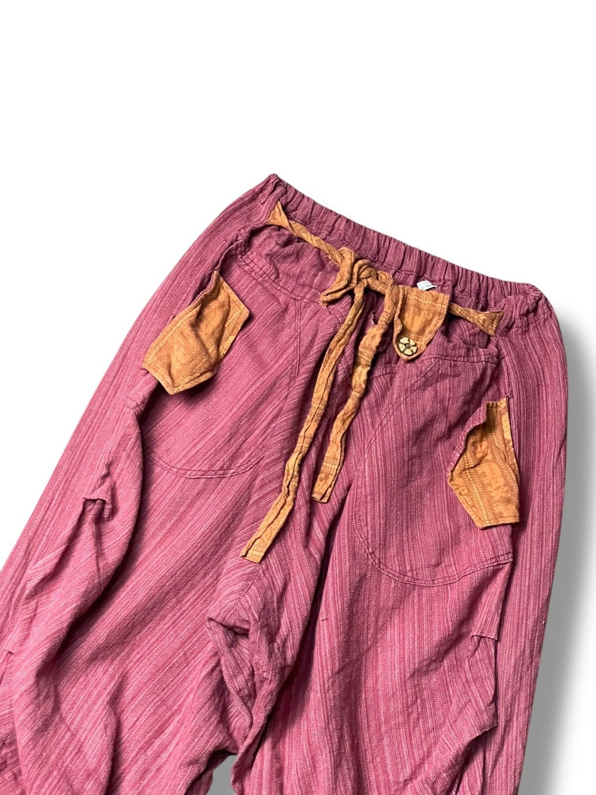 Japanese Brand Japanese Brand Aladdin Style Cotton Pants (93) Size 24" / US 00 / IT 34 - 2 Thumbnail