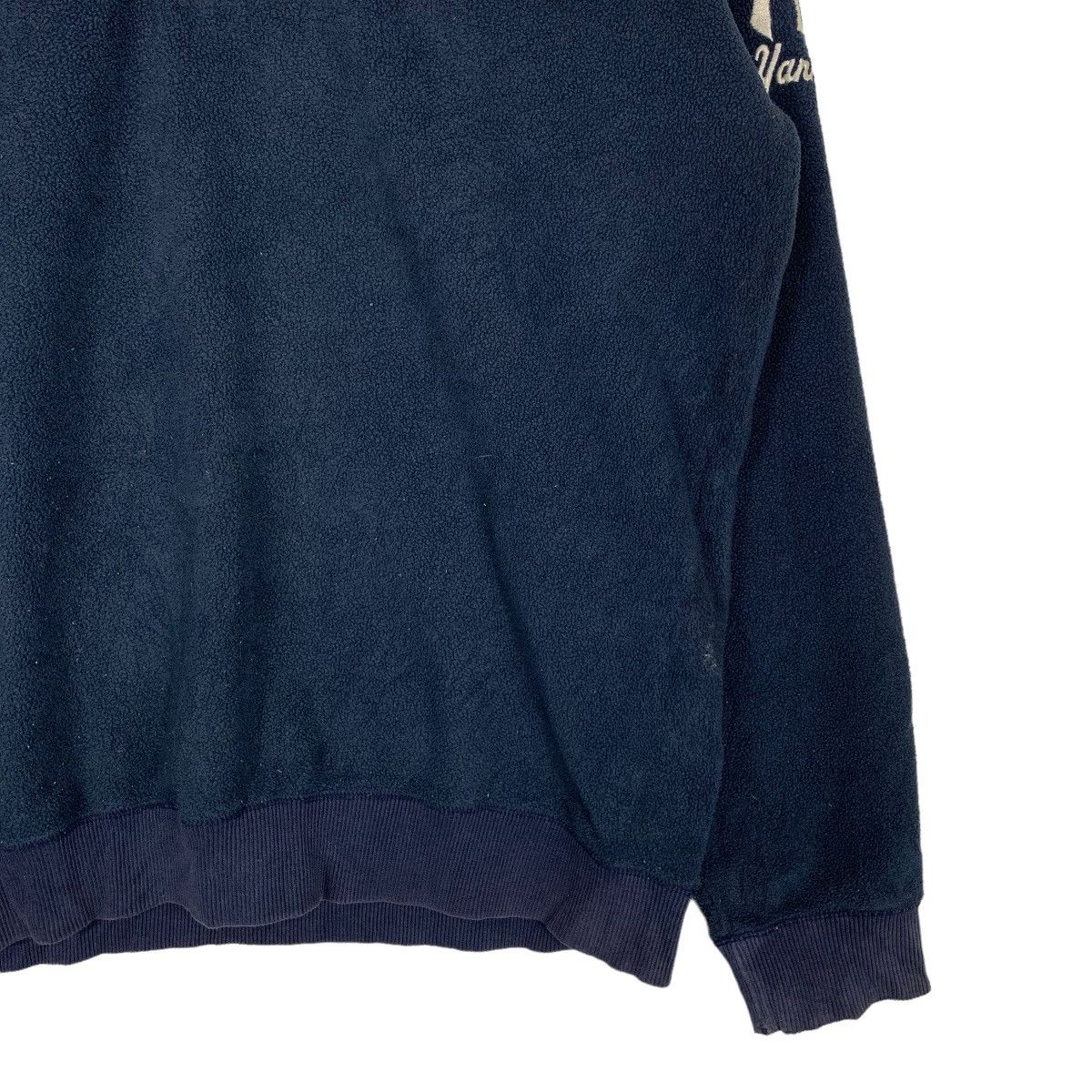 Japanese Brand MLB NY YANKEES BIG LOGO HALF ZIP FLEECE SWEATSHIRT #0145-C8 Size US M / EU 48-50 / 2 - 5 Thumbnail