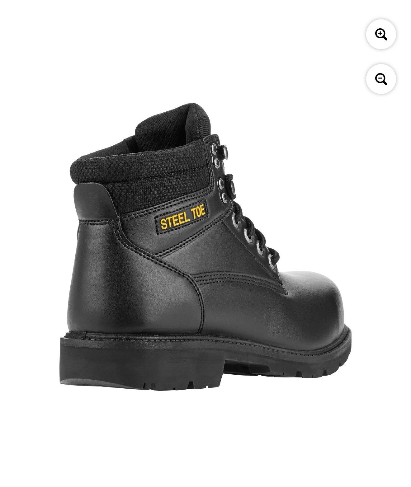 Other Brahma Men’s Gus Steel Toe Work Boots – Durable Leather Slip Size US 11 / EU 44 - 2 Thumbnail