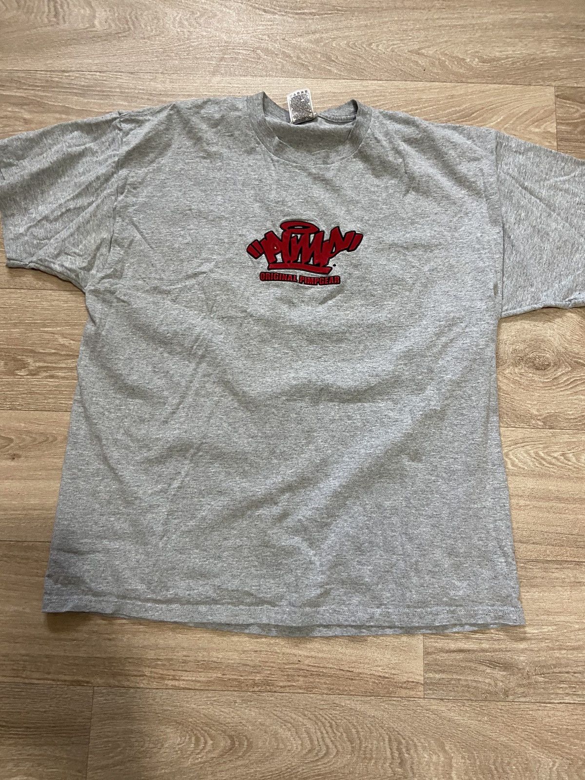 Vintage PIMPGEAR 90’s t-shirt rare throwup Size US XXL / EU 58 / 5 - 2 Thumbnail