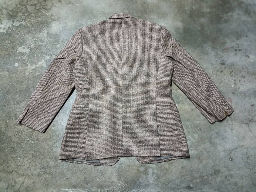 Designer × Harris Tweed Harris Tweed wool Blazer Size L / US 10 / IT 46 - 4 Thumbnail