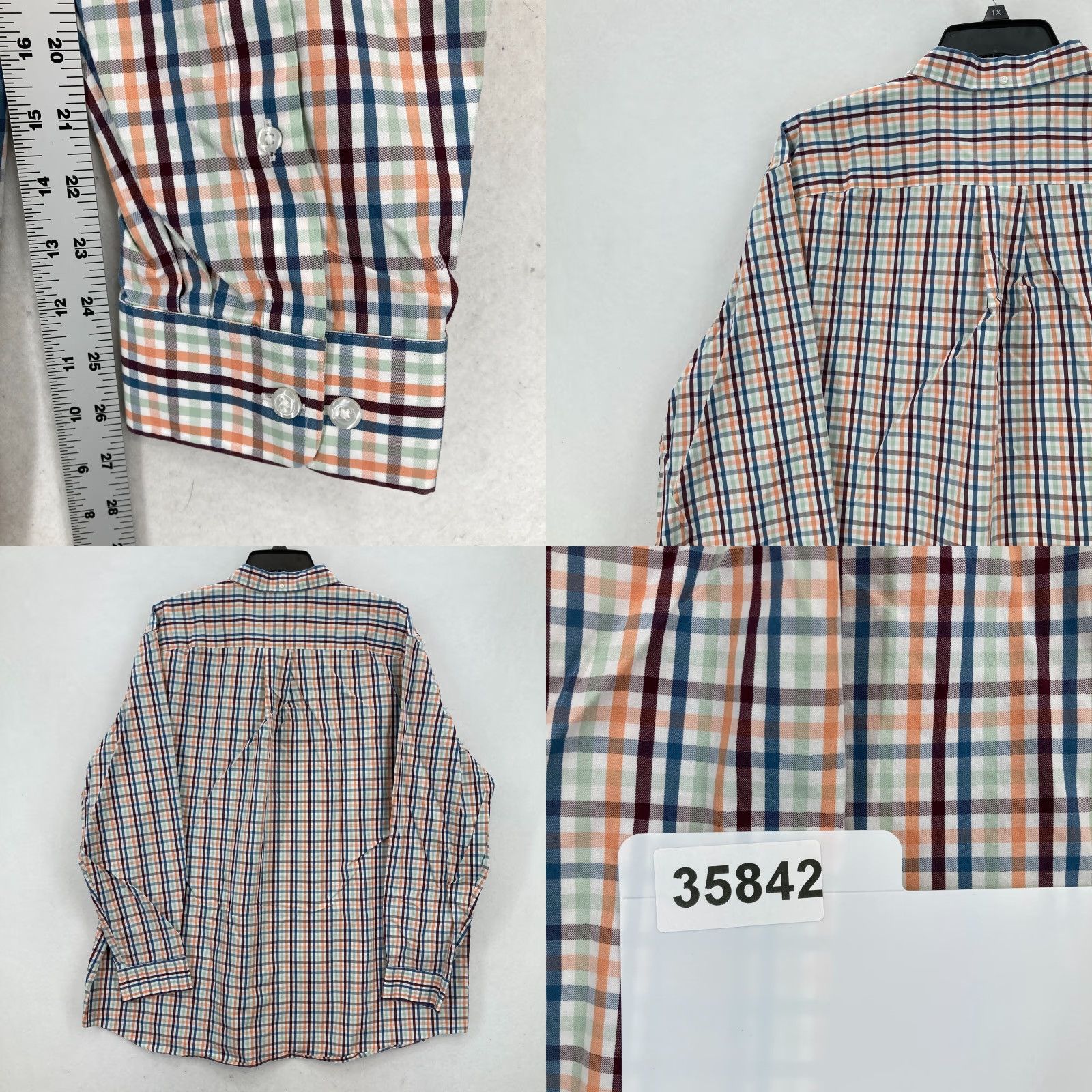 Vintage Duluth Wrinklefighter Relaxed Long Sleeve Shirt 3XL Tall Blue Check Button Down Shirt Size US XXL / EU 58 / 5 - 8 Thumbnail