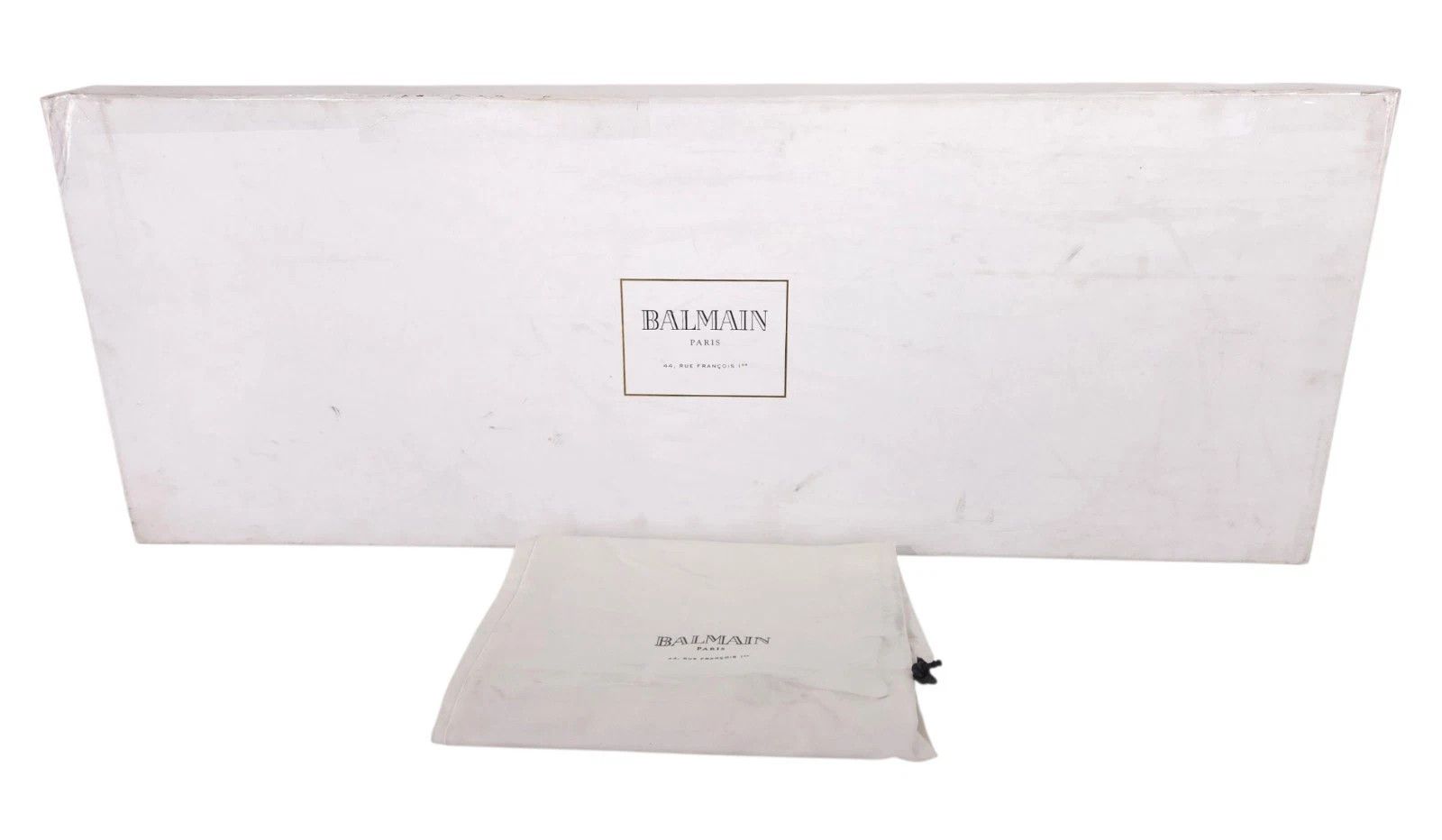 Balmain Balmain Chain Peep Toe Over The Knee Boots US 7.5 IT 37.5 W Size US 7.5 / IT 37.5 - 15 Thumbnail