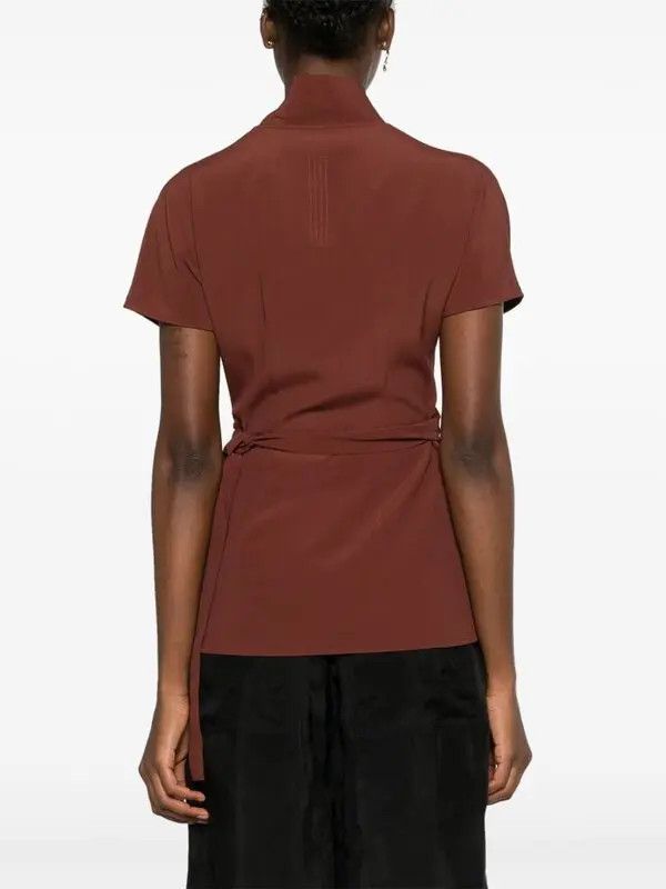 Rick Owens o1y0126 Blouse in Brown Size M / US 6-8 / IT 42-44 - 4 Thumbnail