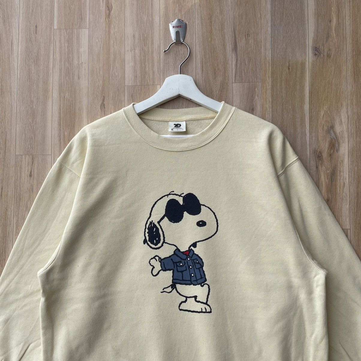 GU × Peanuts Vintage Snoopy Peanuts Famous Cartoons Pullover Size L / US 10 / IT 46 - 3 Thumbnail