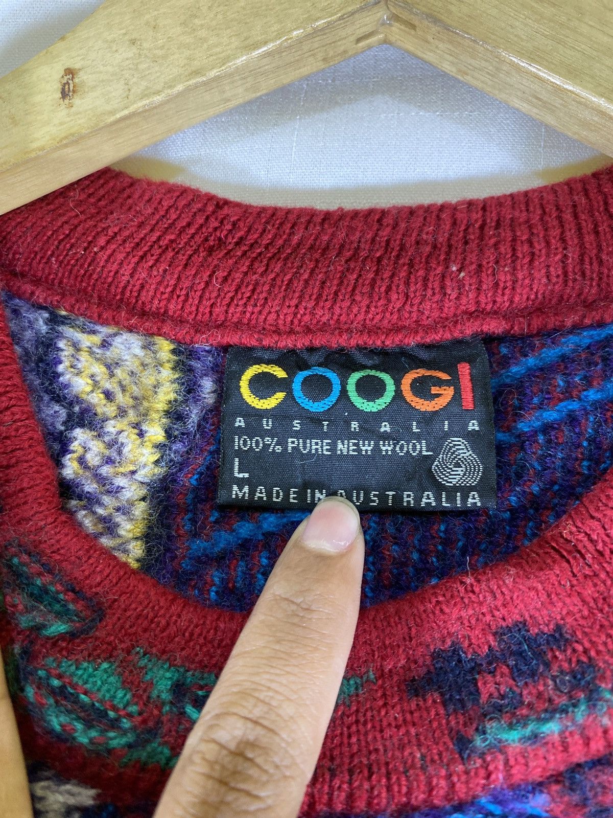 Coogi aztec heavy knit Size US M / EU 48-50 / 2 - 3 Thumbnail