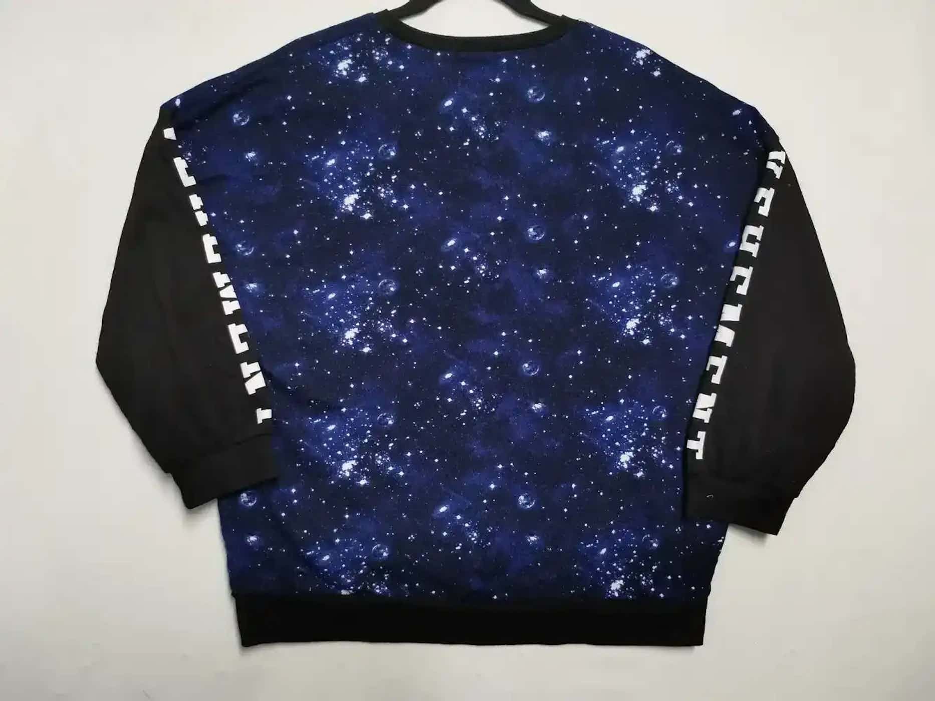Vintage Vintage Galyge Galaxy Design Full Print Sweatshirt Size US M / EU 48-50 / 2 - 4 Thumbnail