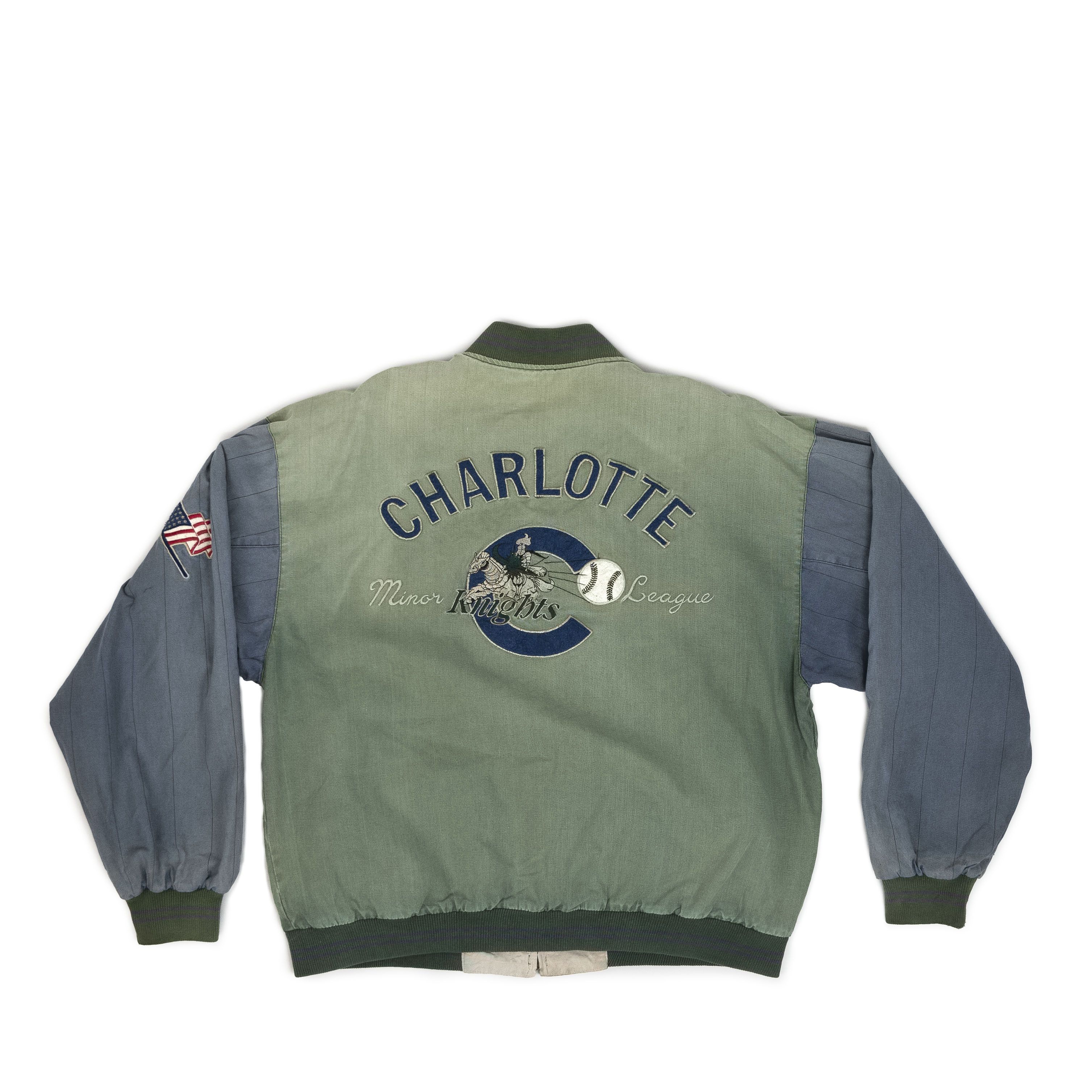 MLB × Mirage × Vintage Vintage 1990's Mirage Charlotte Knights Jacket Size US L / EU 52-54 / 3 - 2 Thumbnail