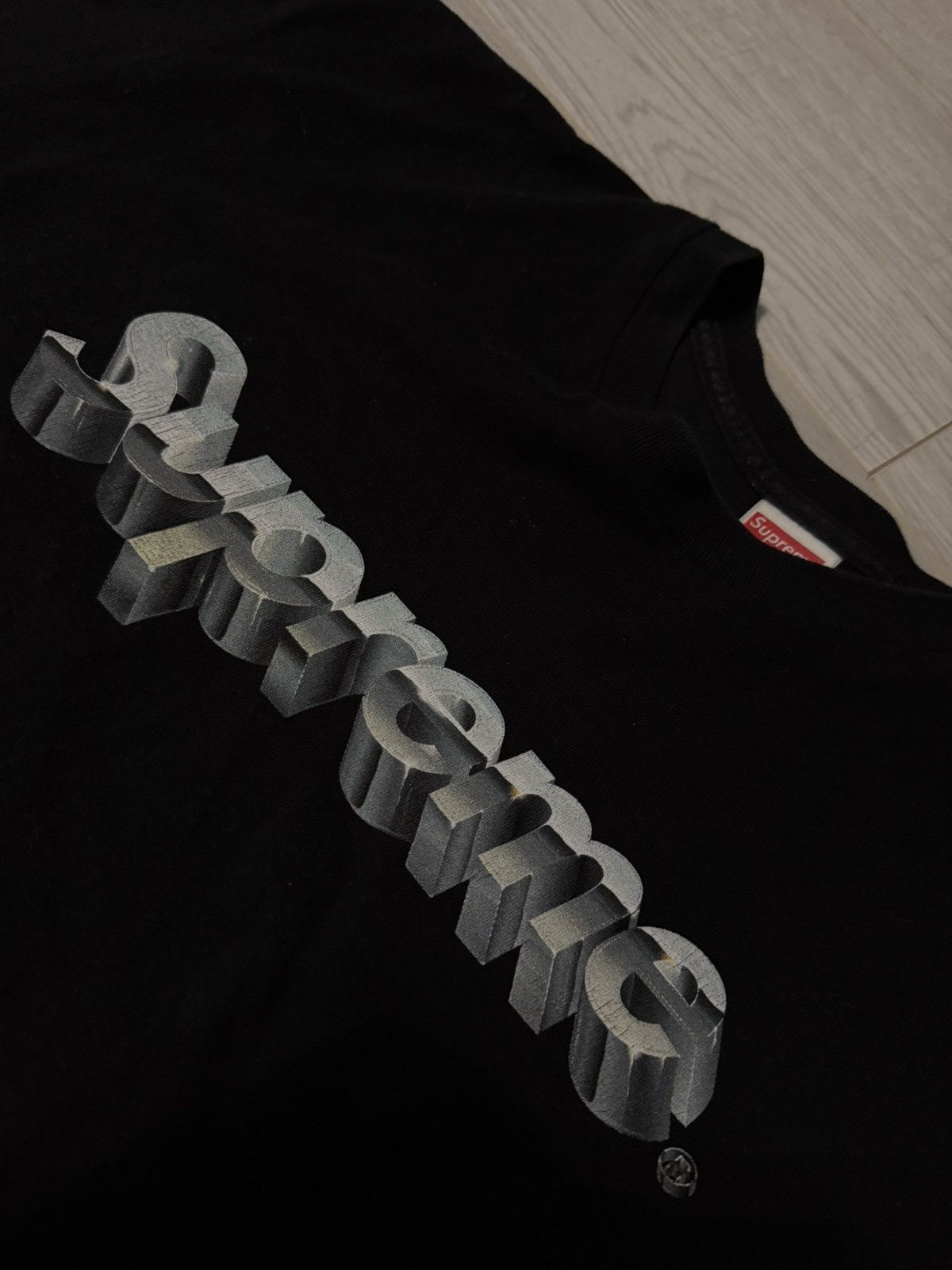 Supreme Supreme T-Shirt logo tee Size US L / EU 52-54 / 3 - 4 Thumbnail