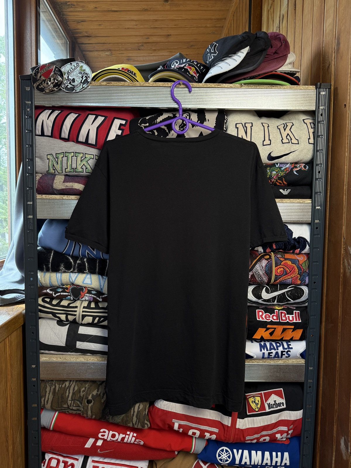 Japanese Brand Vivienne Westwood Black Tee Shirt Logo Size US XL / EU 56 / 4 - 2 Thumbnail