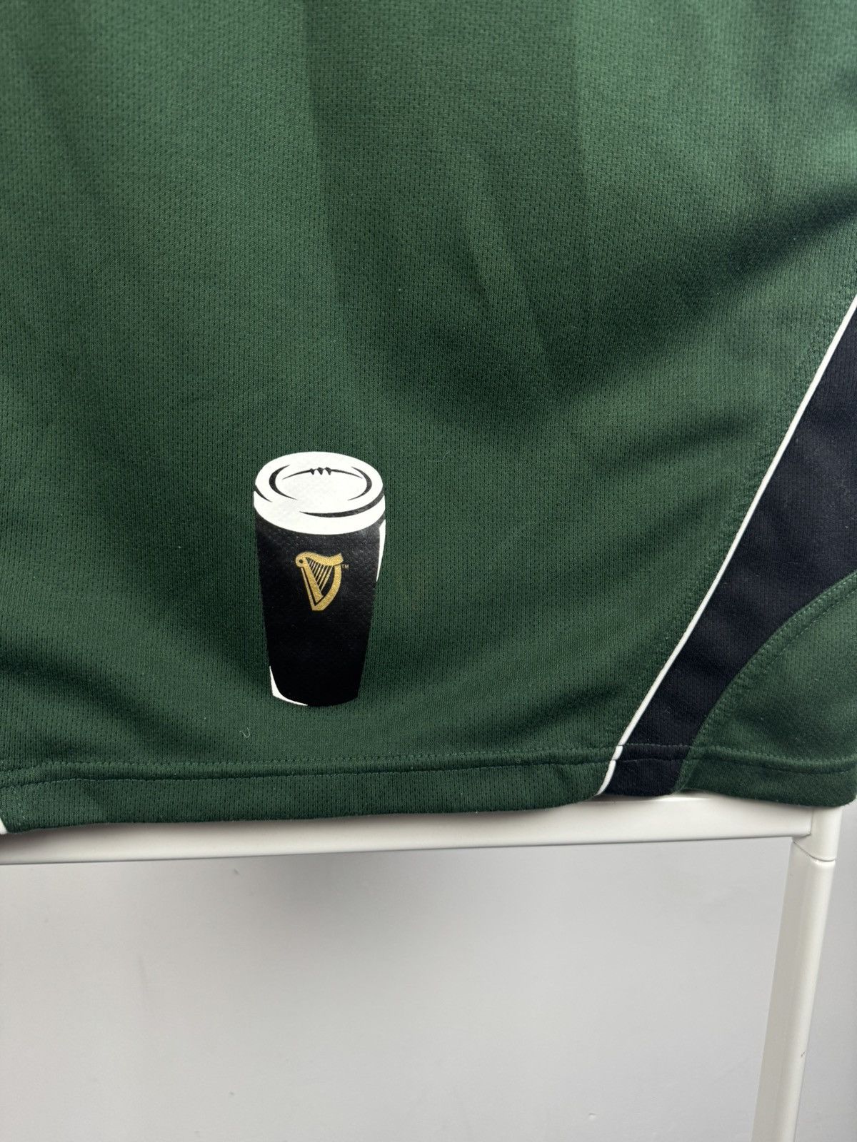 Vintage Vintage London Irish Cityjet Union Green Rugby Jersey Size US S / EU 44-46 / 1 - 5 Thumbnail