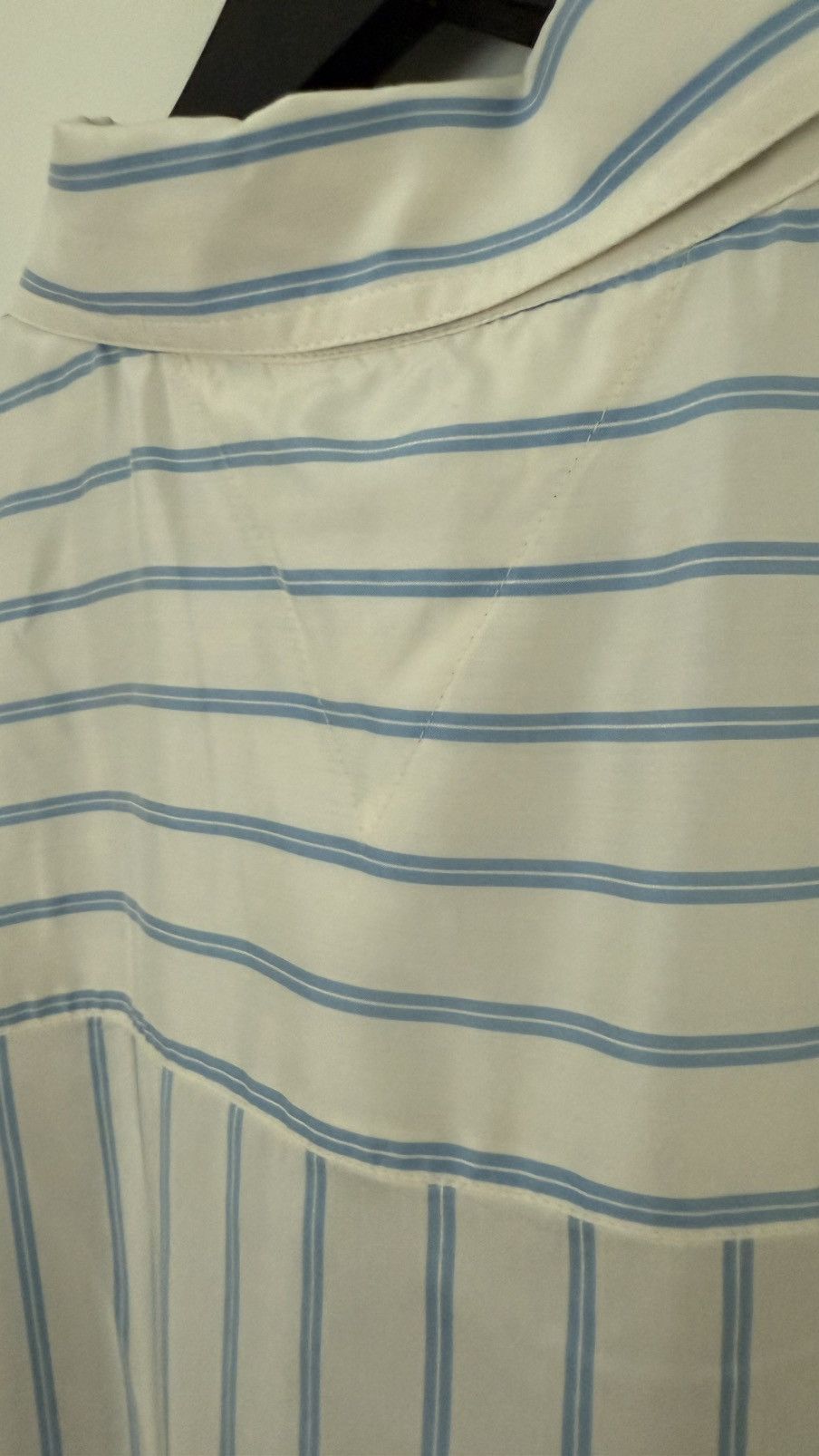 Bottega Veneta Bottega Veneta Silk Striped Short Sleeve Shirt Size US M / EU 48-50 / 2 - 10 Thumbnail