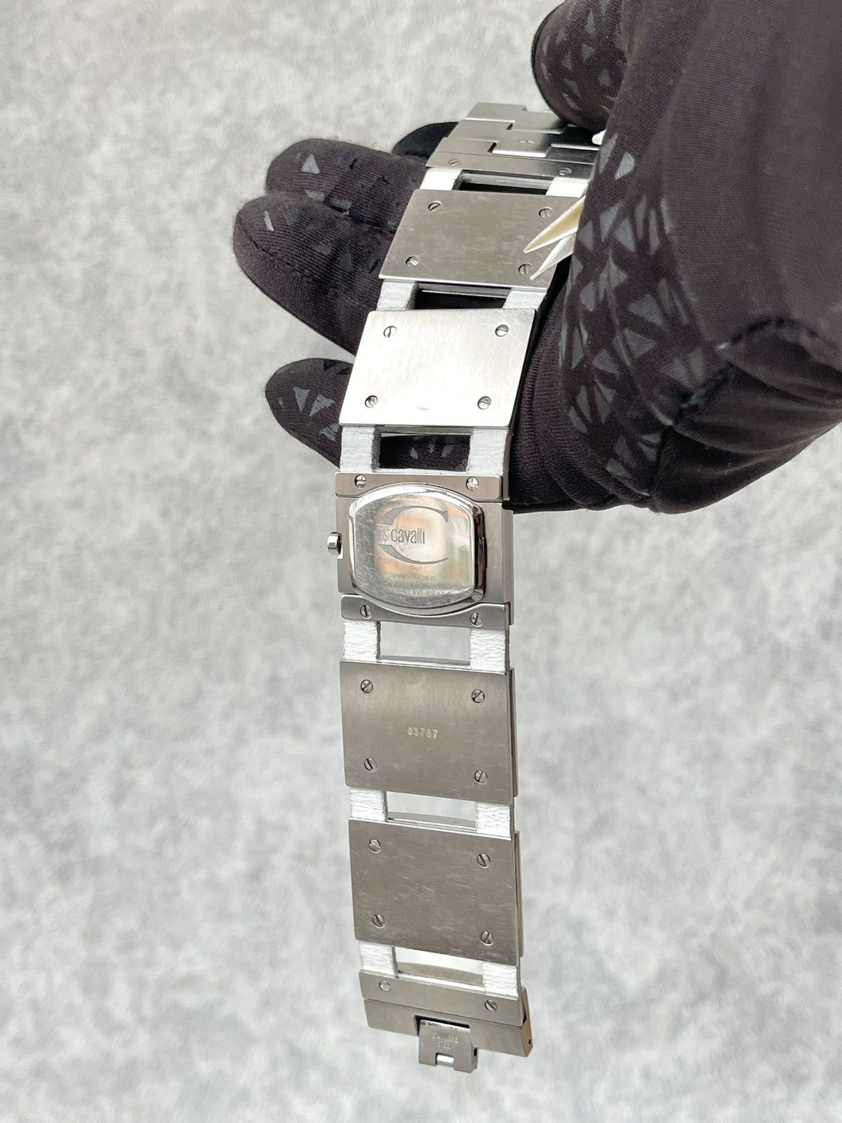 Just Cavalli Archive Just Cavalli Y2K Mirror Logo Bracelet Watch Silver Size ONE SIZE - 10 Thumbnail