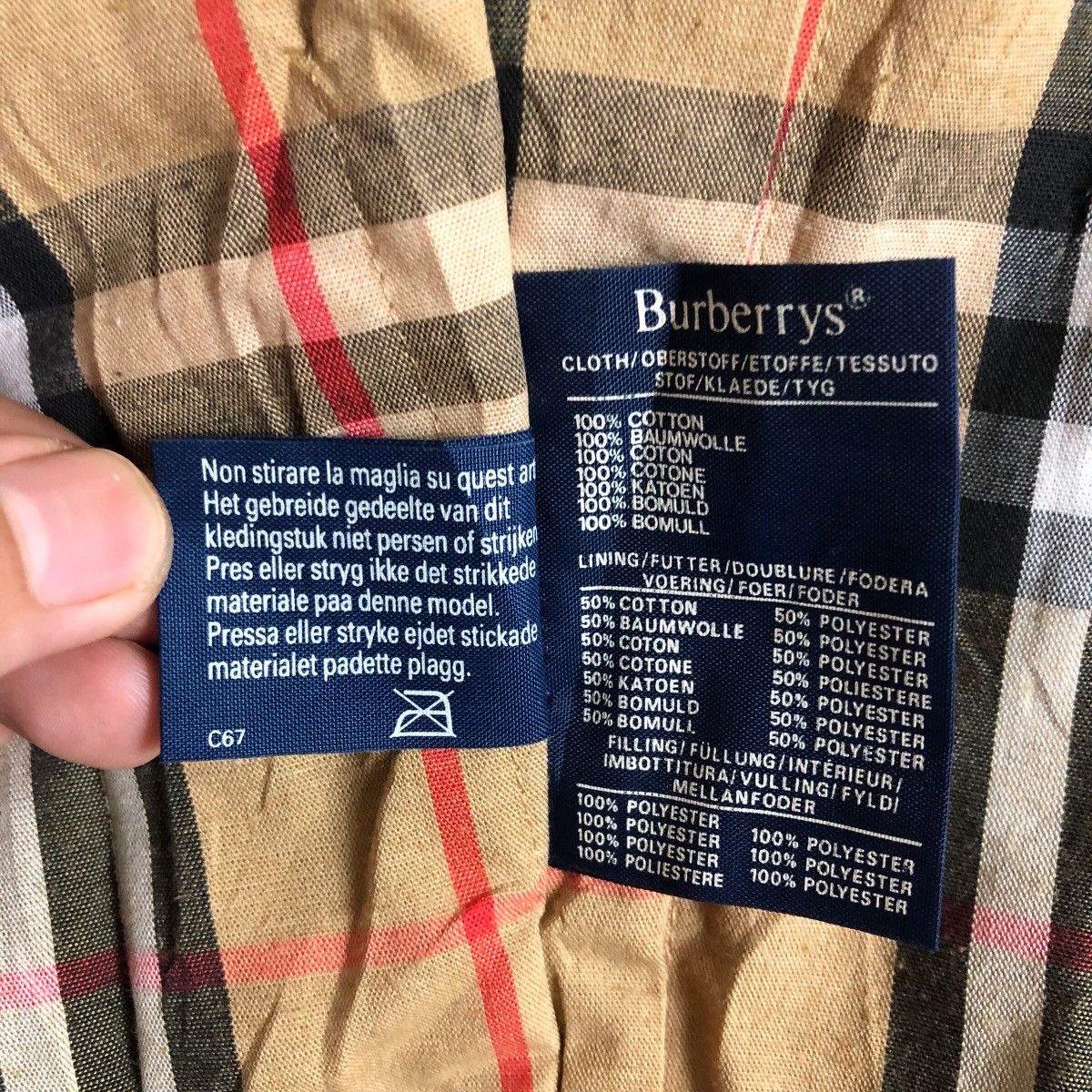 Burberry Burberrys Snap Button Hidden Zipper Jacket Size US L / EU 52-54 / 3 - 10 Thumbnail