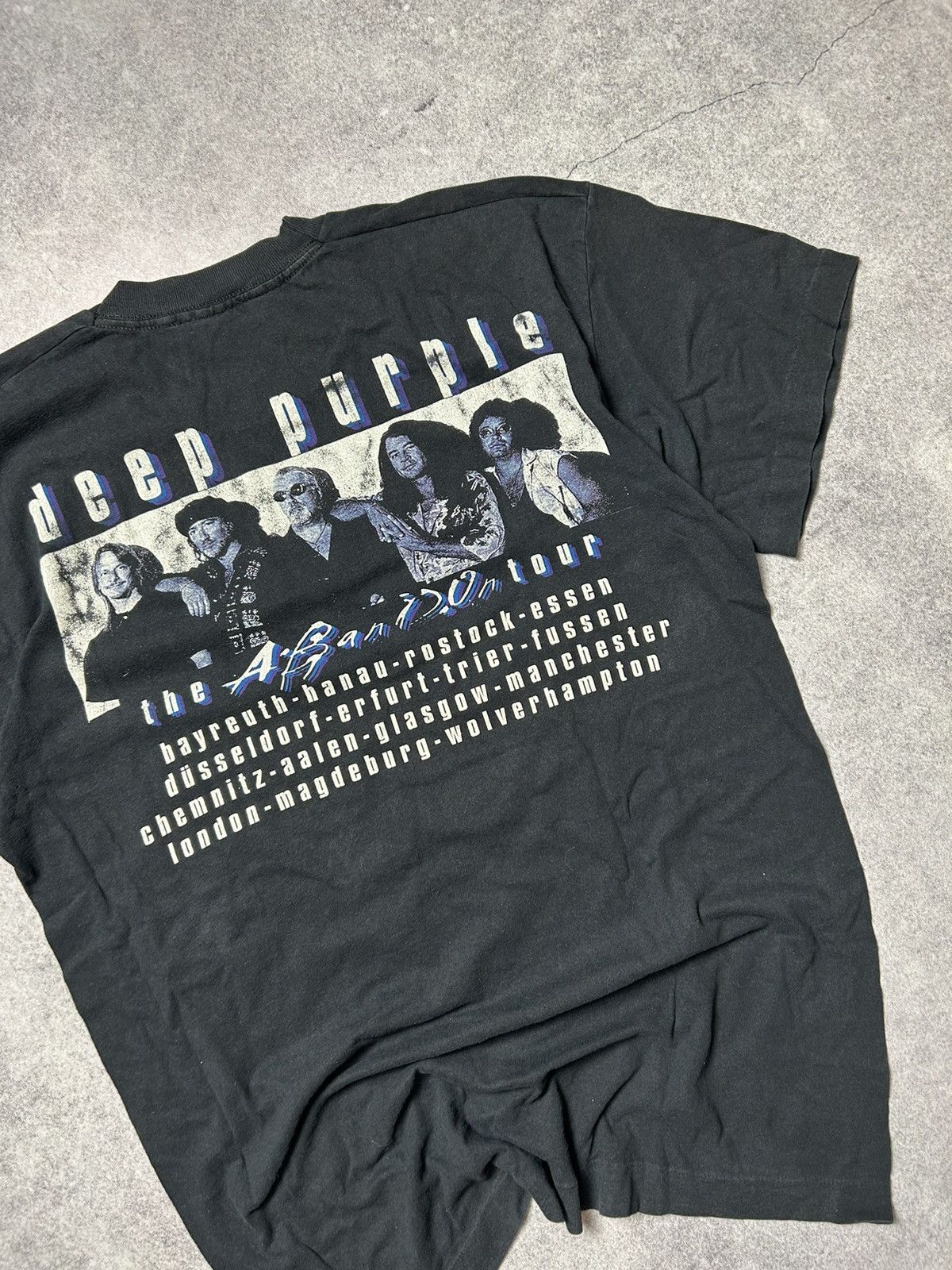 Band Tees × Vintage Vintage Deep Purple Abandon Tour 1998 UK Pop Rock T-Shirt Size US L / EU 52-54 / 3 - 7 Thumbnail