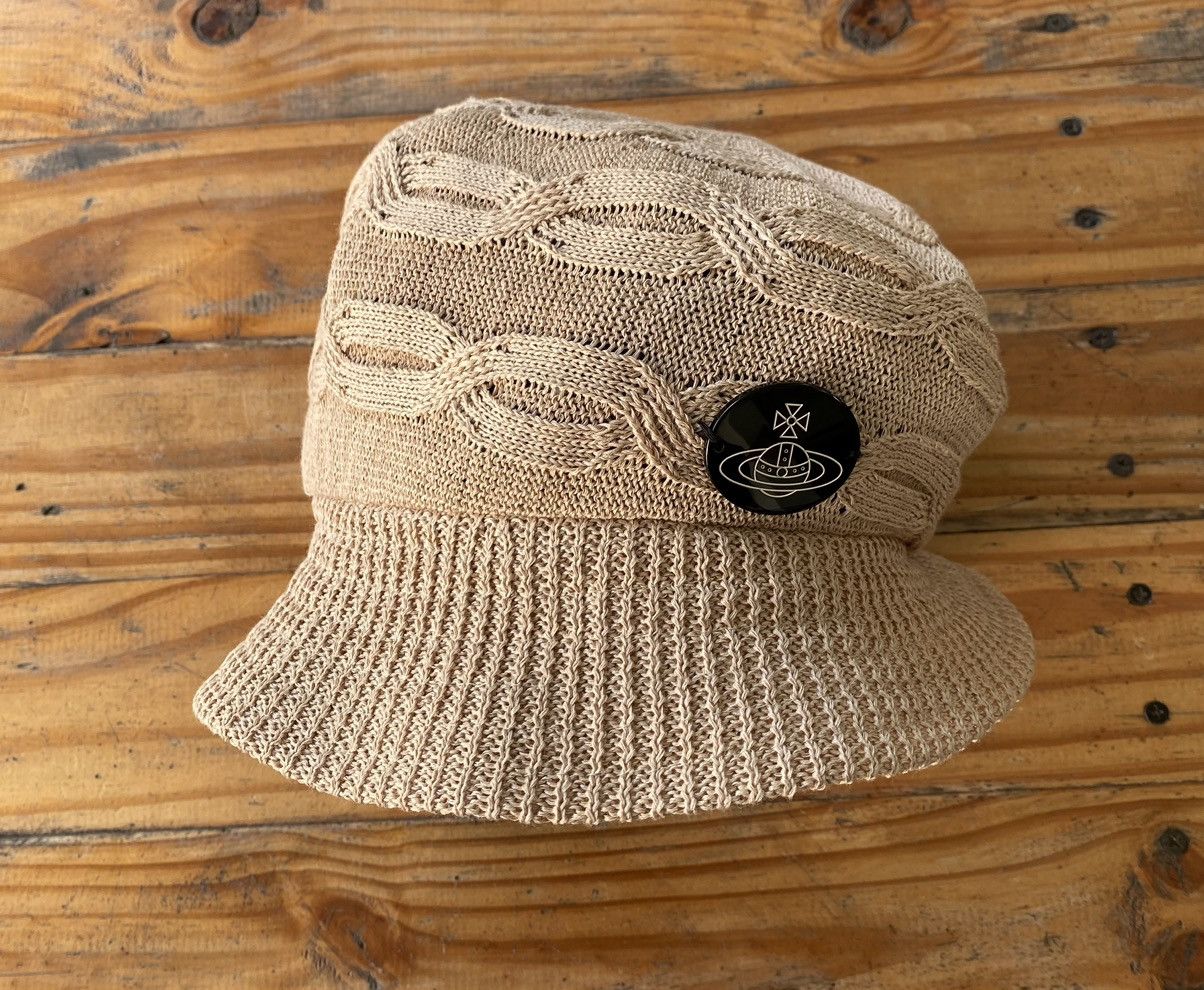Vivienne Westwood Iconic Vivienne Knit hat Size ONE SIZE - 2 Thumbnail