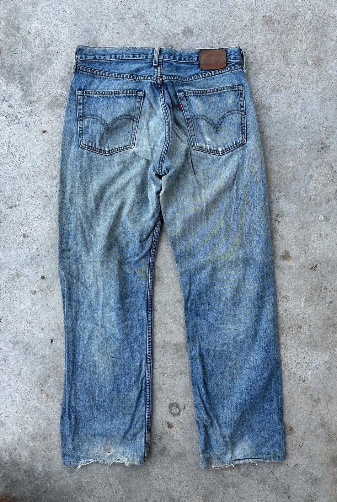 Levi's LEVI’S Lot 503 distressed denim jeans size 32 Size US 32 / EU 48 - 1 Thumbnail