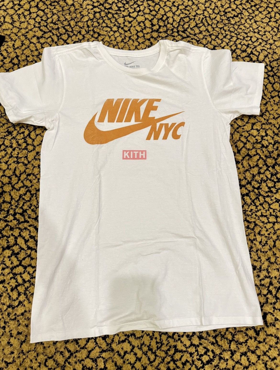 Kith × Nike Nike x Kith AF1 Linen T-shirt Size US S / EU 44-46 / 1 - 1 Thumbnail