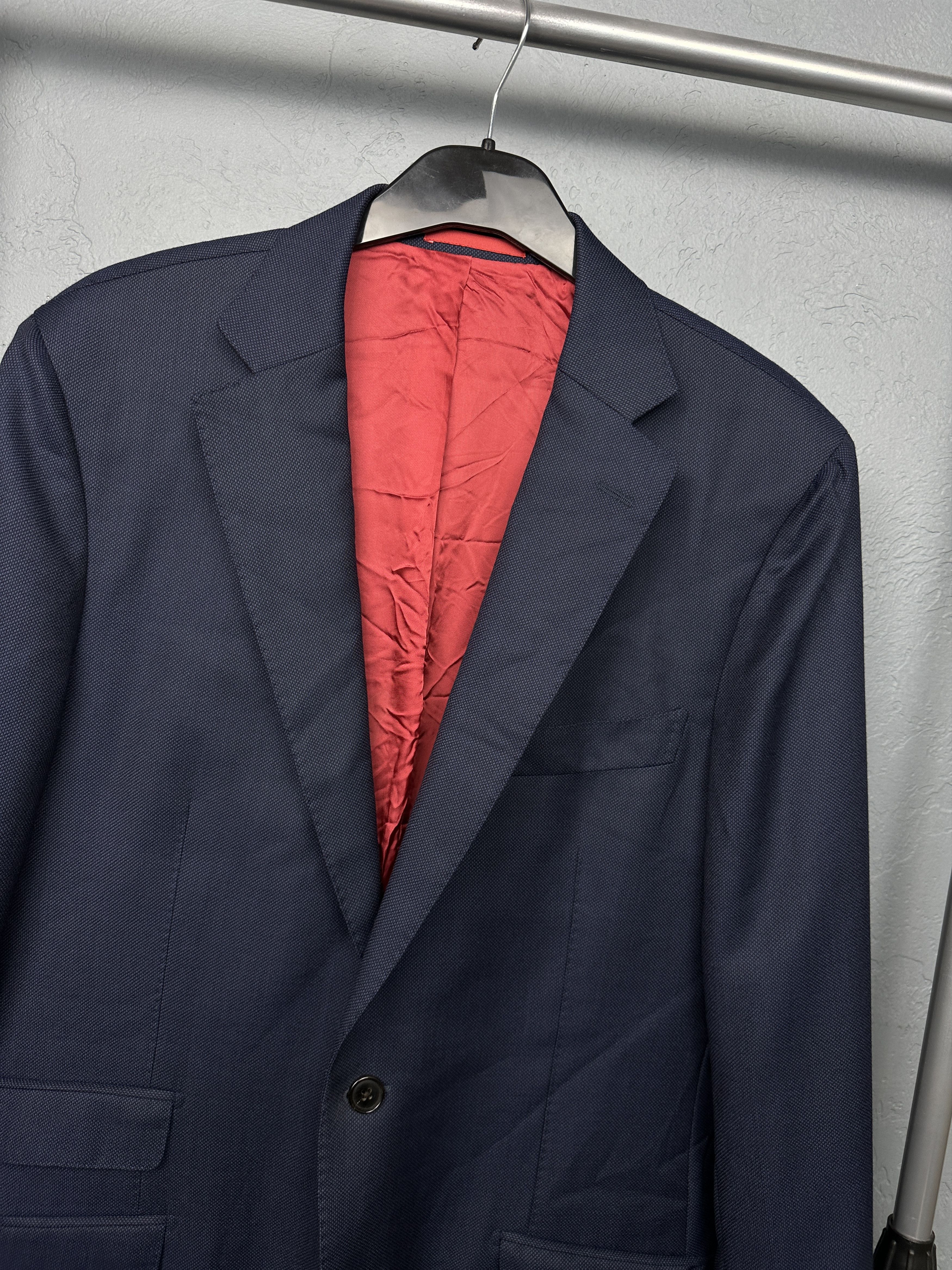 Suitsupply Suitsupply Mens Wool Blazer Jacket Size US L / EU 52-54 / 3 - 2 Thumbnail