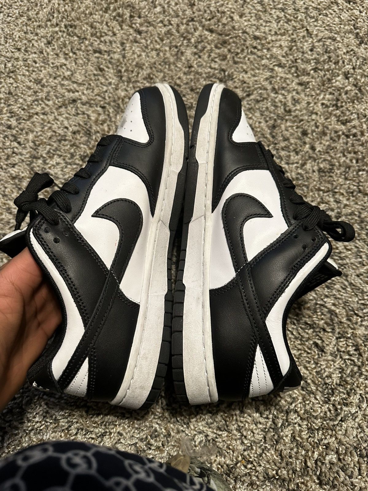 Nike dunk panda black and white Size US 10 / EU 43 - 3 Thumbnail