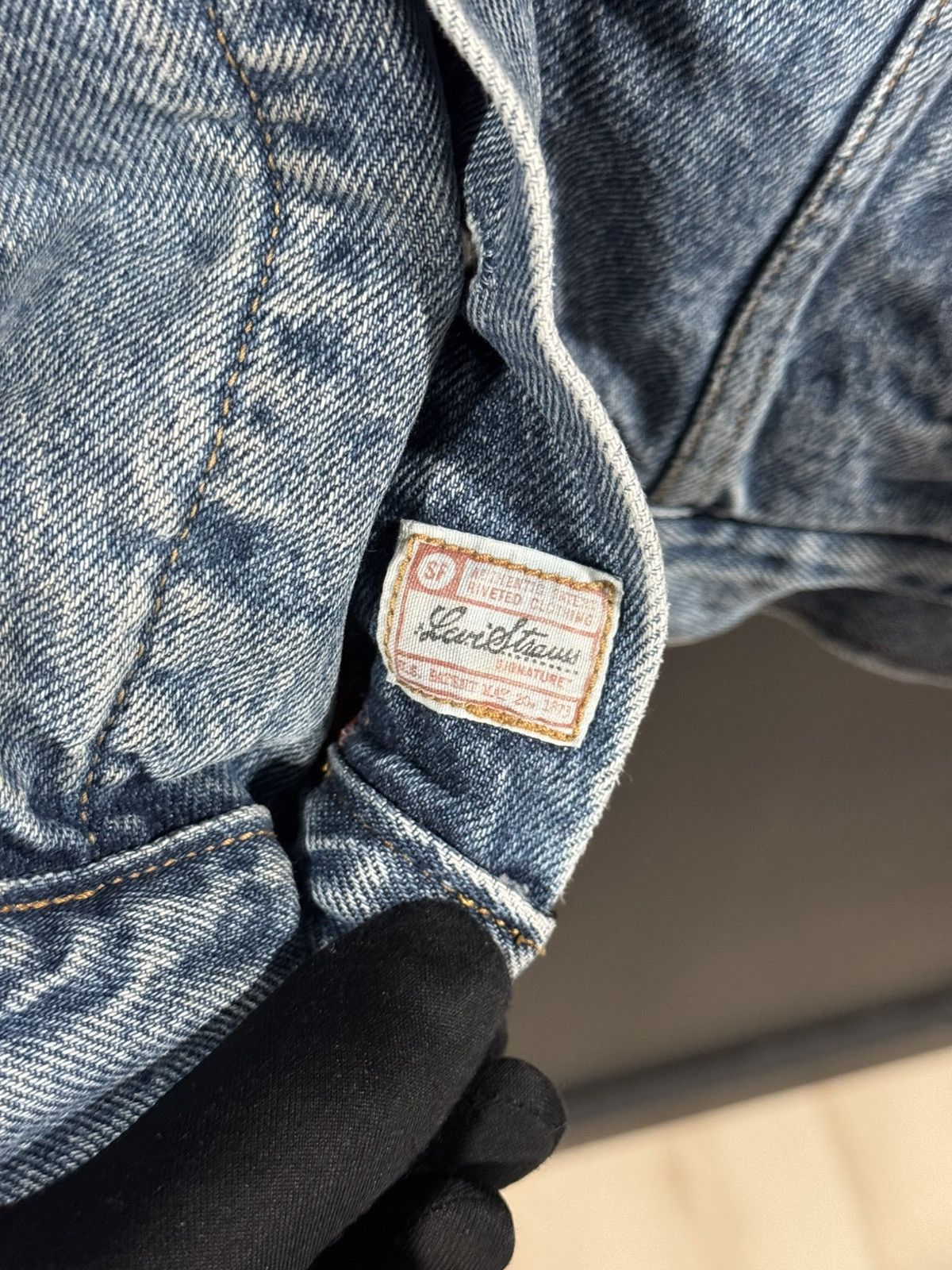 Other 2000s Y2K Vintage Levi’s Signature Denim Jean Jacket XL Size US XL / EU 56 / 4 - 6 Thumbnail