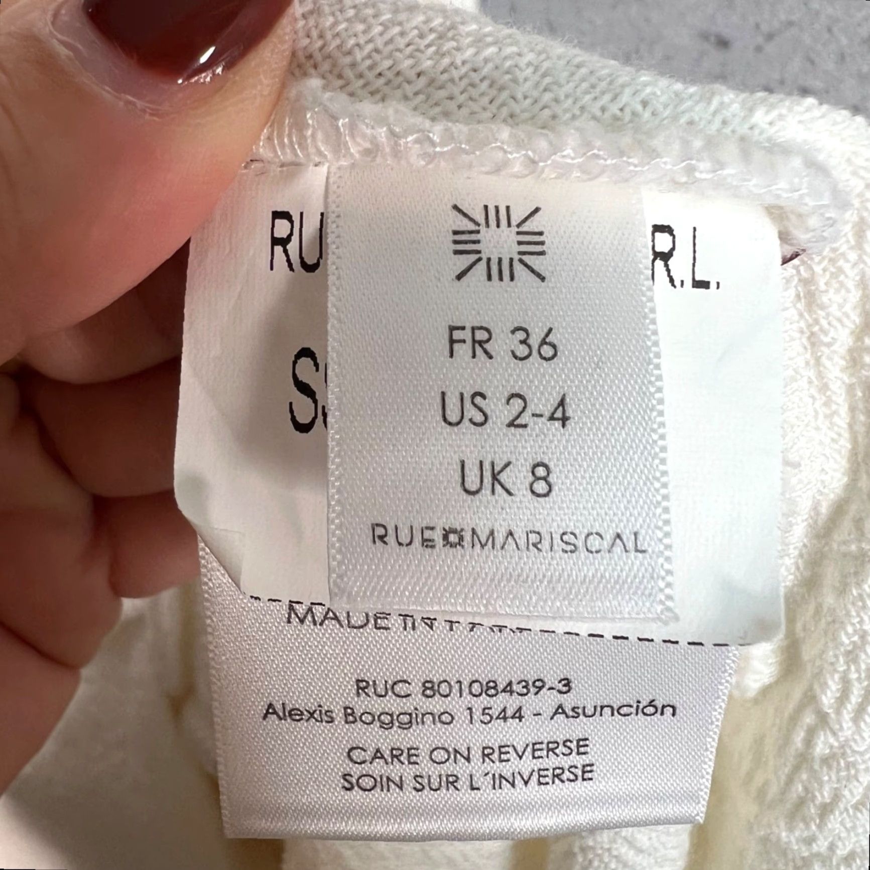 Vintage Rue Mariscal Maxi Dress Ivory Halter Cotton Embroidered Sleeveless Bohemian 2-4 Women Size 2-4 Summer Vintage? (No N/A) Size XS / US 0-2 / IT 36-38 - 4 Thumbnail
