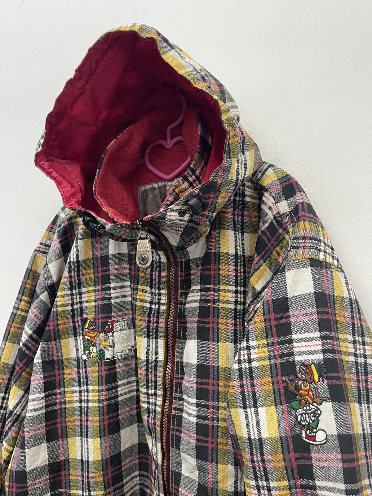 Goldwin Rare Vintage JAM LIVE AUGE Goldwin Japan Rasta Rap Jacket Size US L / EU 52-54 / 3 - 4 Thumbnail