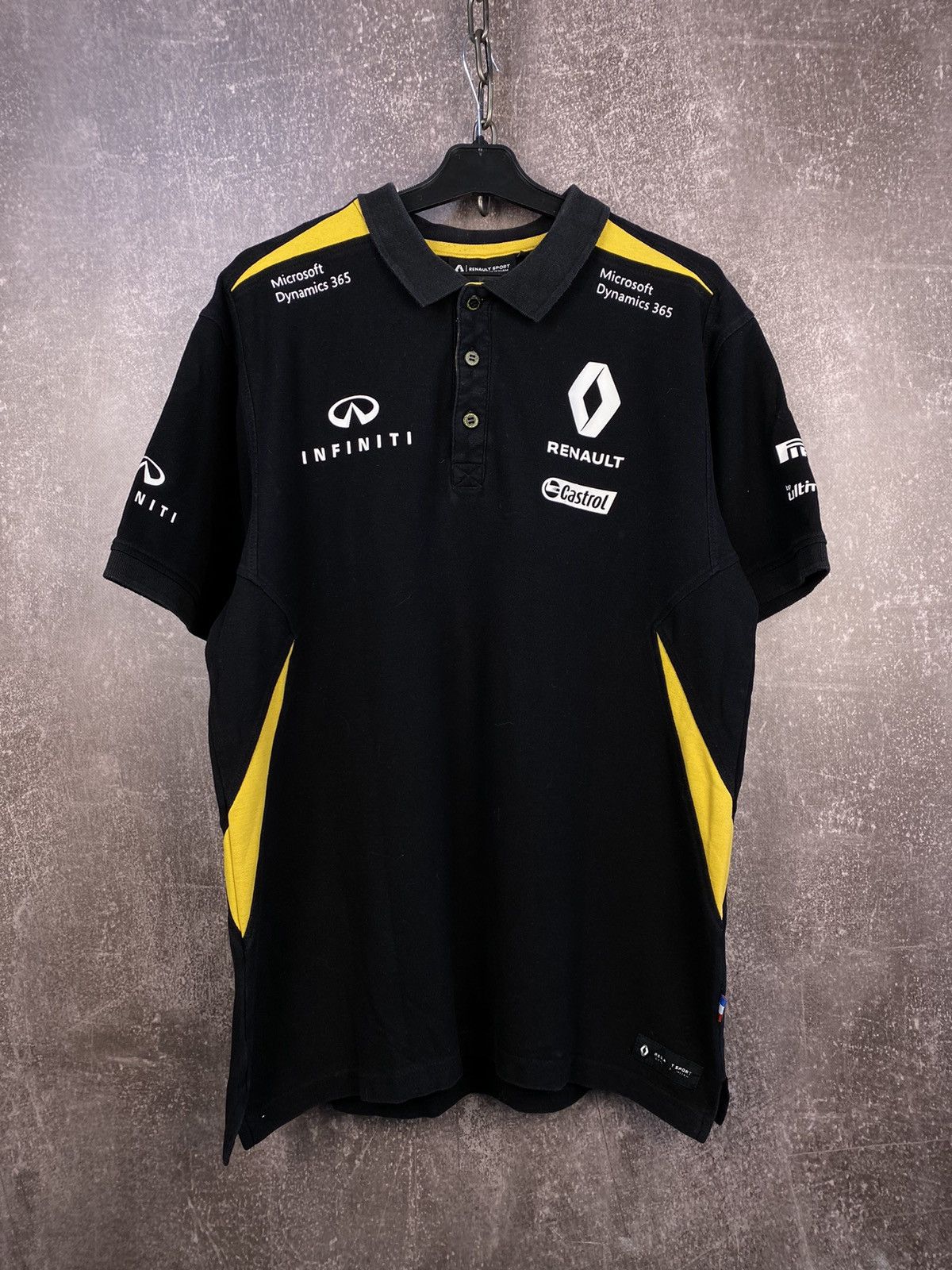 Vintage Infiniti Renault racing polo shirt Size US XL / EU 56 / 4 - 1 Thumbnail