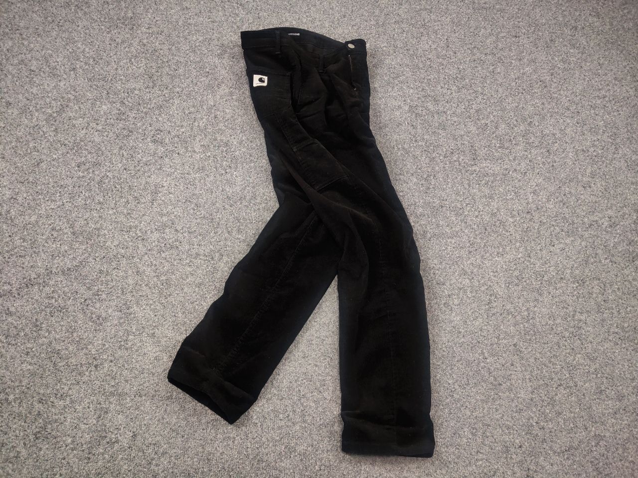 Carhartt Carhartt wip Pierce corduroy Boyfriend fit Pants Vintage Size 24" / US 00 / IT 34 - 2 Thumbnail