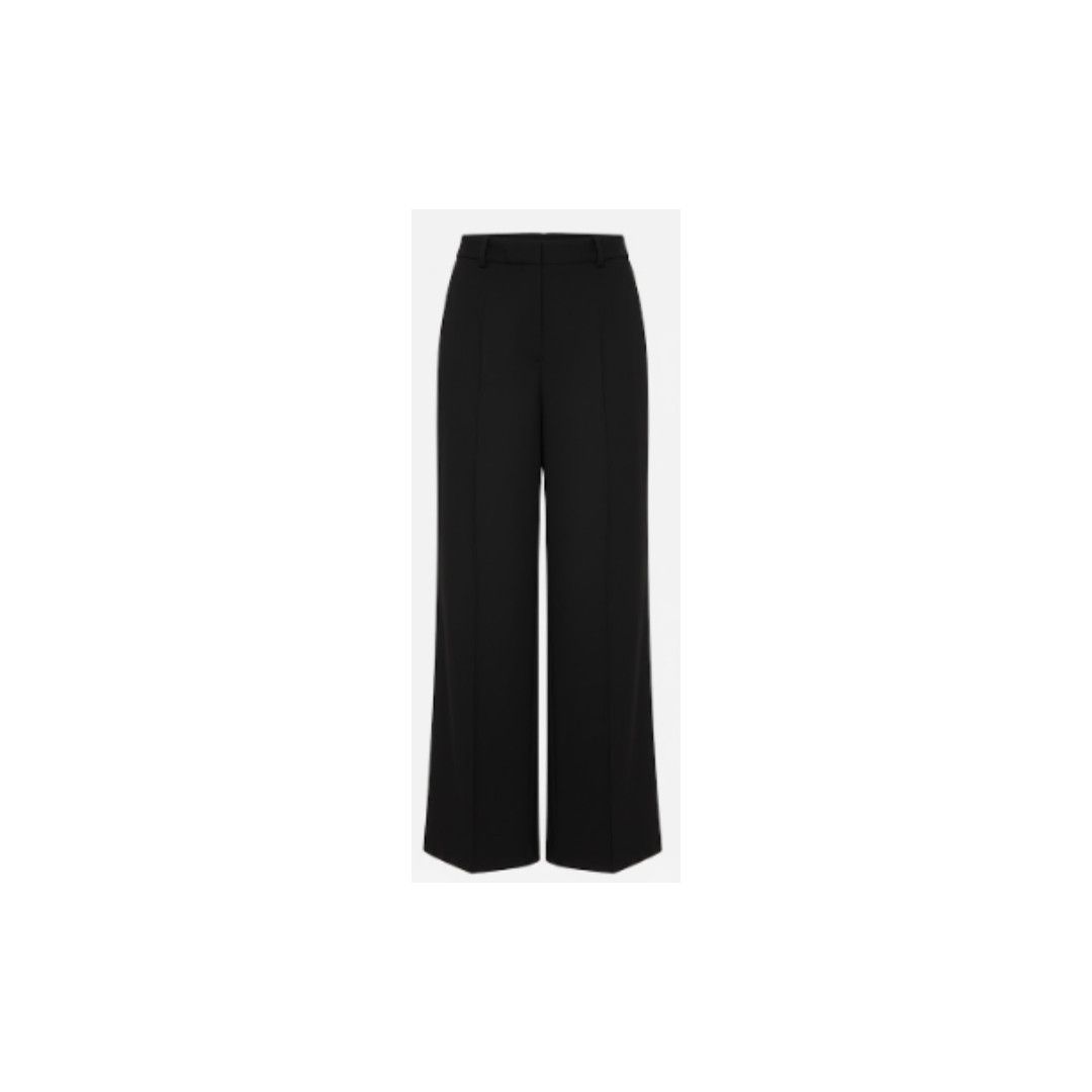 Saint Laurent Paris oc11z0126 796135 Pantalon Taille Haute in Noir Size US 32 / EU 48 - 1 Thumbnail