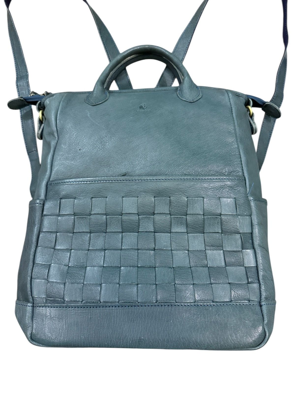 Japanese Brand KISSORA LEATHER BACKPACK Size ONE SIZE - 3 Thumbnail