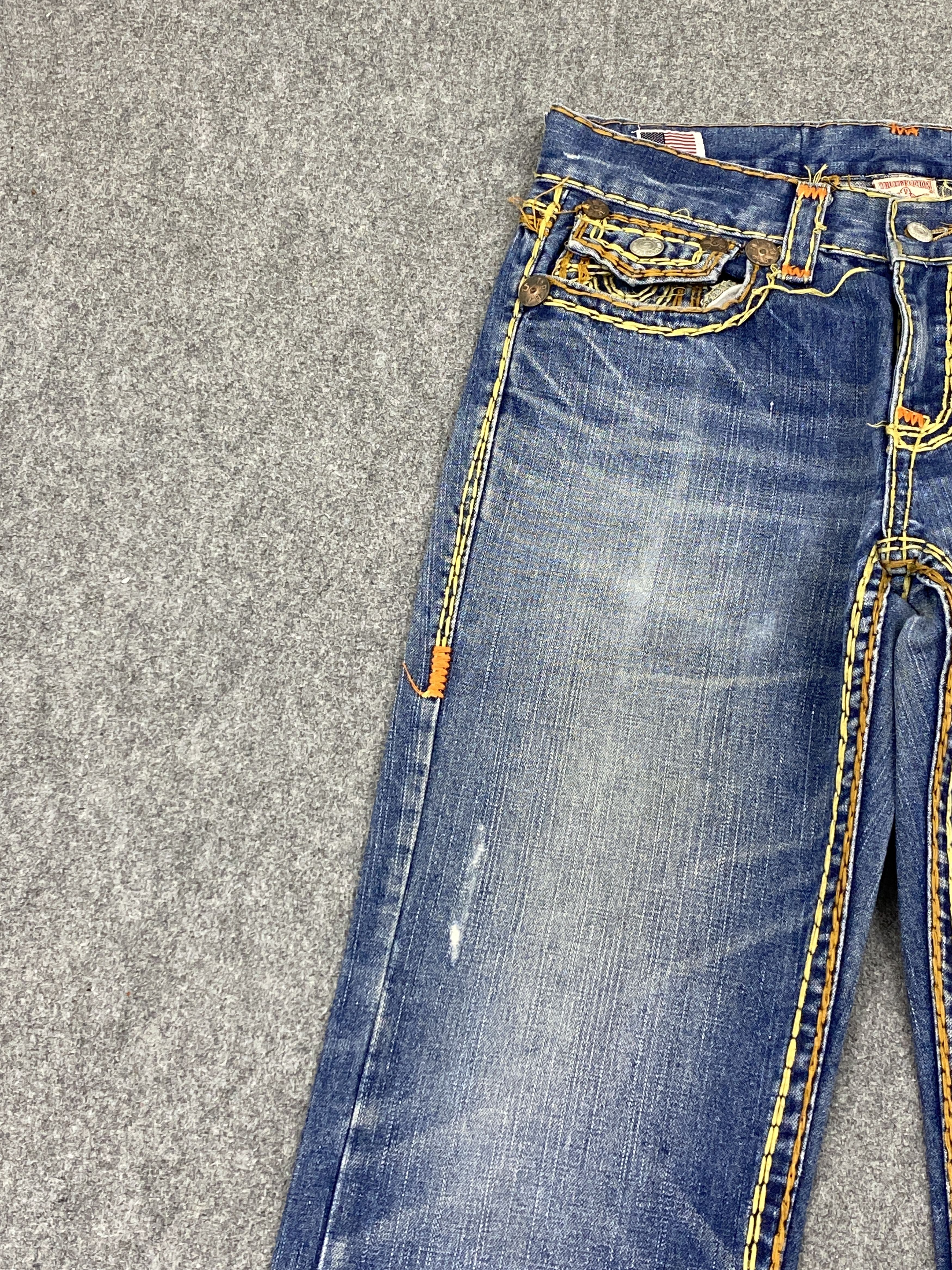 True Religion Vintage True Religion Made In USA Denim Jeans DP2721 Size US 32 / EU 48 - 13 Thumbnail